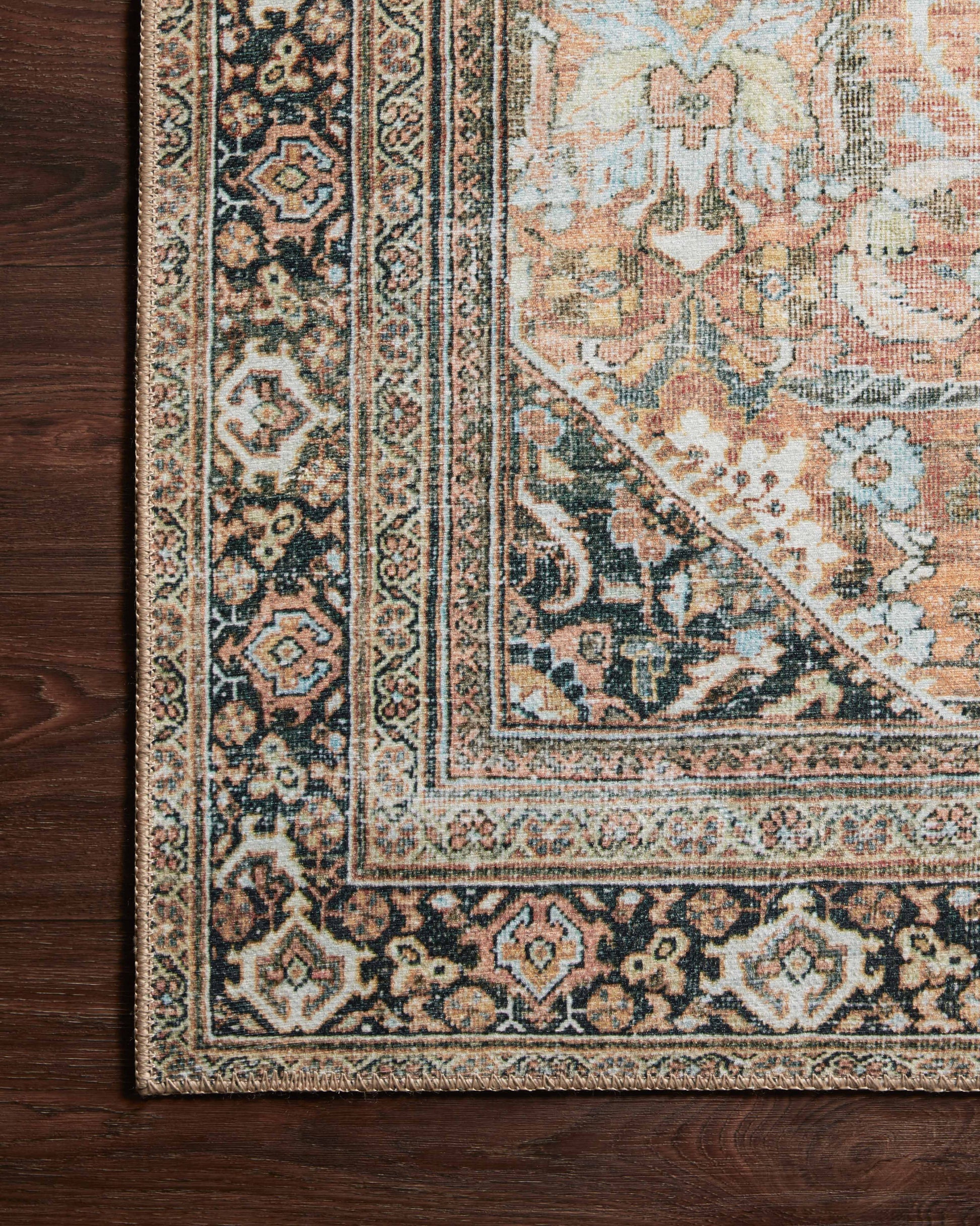 Loloi II Wynter WYN-02 Auburn Multi Traditional Power Loomed Rug