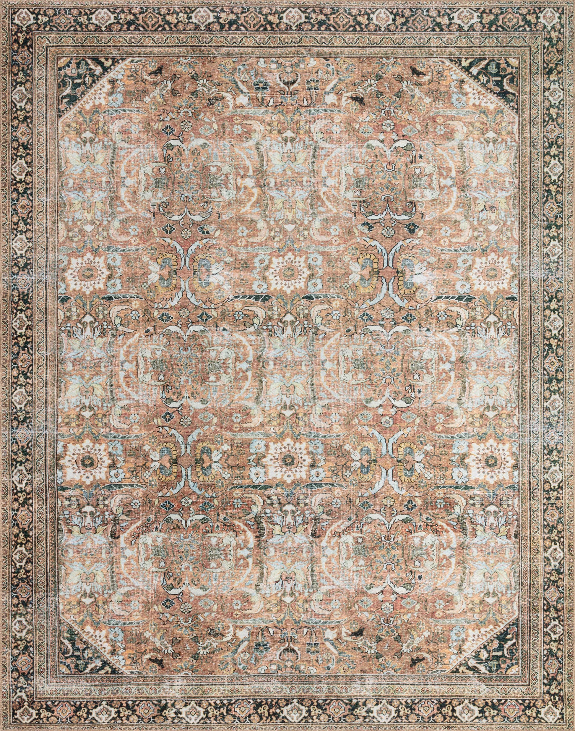 Loloi II Wynter WYN-02 Auburn Multi Traditional Power Loomed Rug