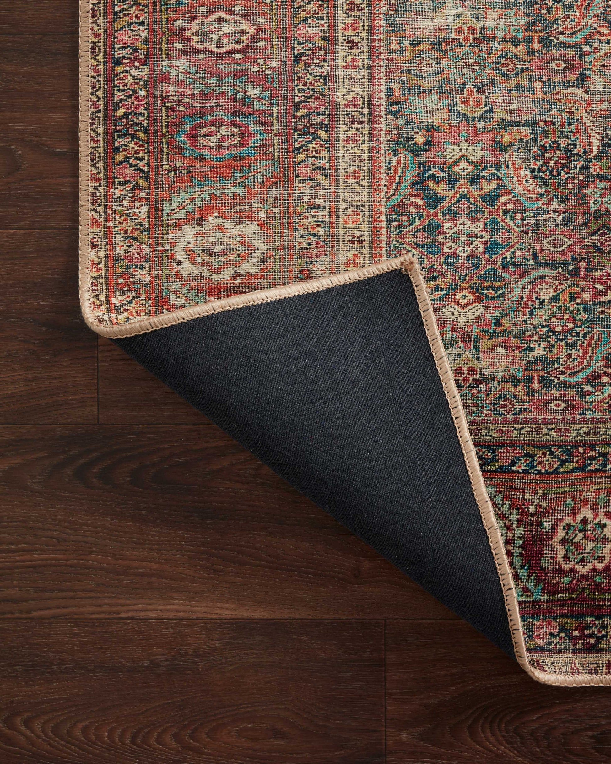 Loloi II Wynter WYN-09 Onyx Multi Traditional Power Loomed Rug