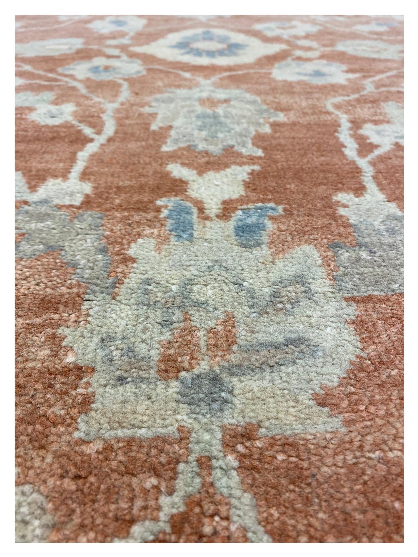 Artisan Julie Coral Beige Traditional Knotted Rug - Rugs - Artisan - Atlanta Designer Rugs