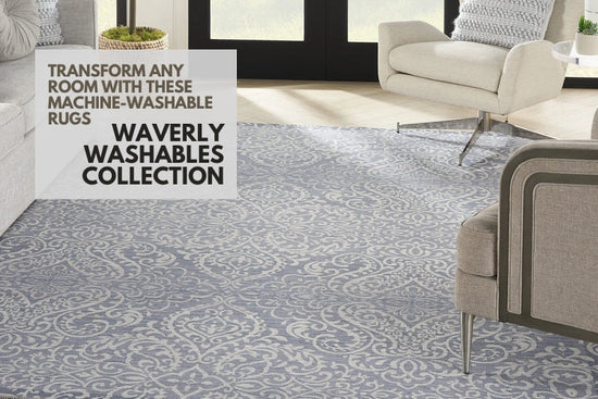 Premium Waverly Washable Rug for Stylish and Sophisticated Décor.