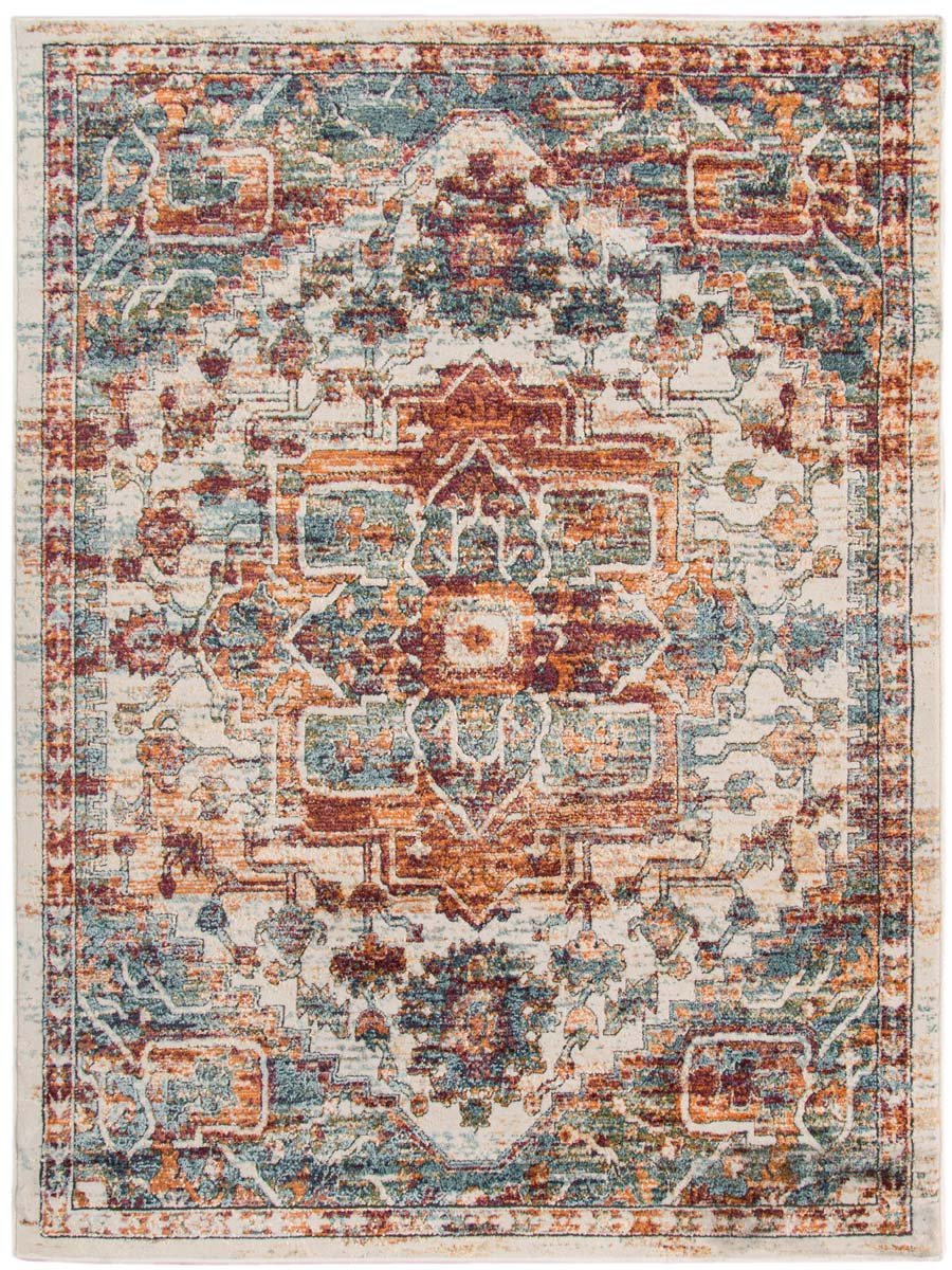 Limited Demi DS - 755 Ivory Rust Traditional Machinemade Rug - Rugs - Limited - Atlanta Designer Rugs