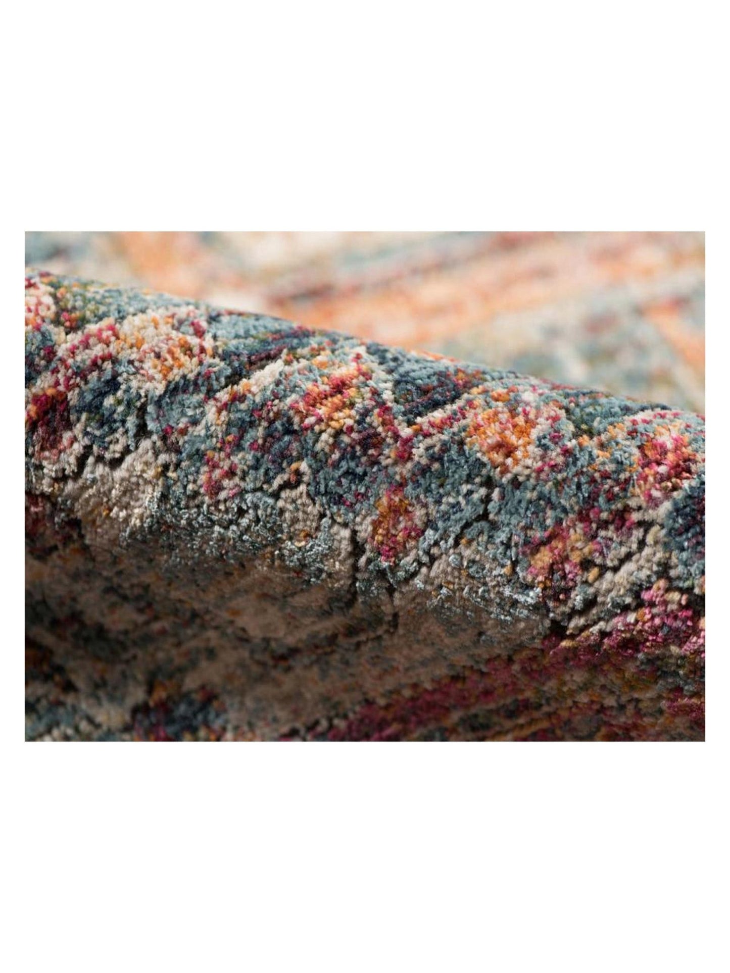 Limited Demi DS - 754 Teal Rust Traditional Machinemade Rug - Rugs - Limited - Atlanta Designer Rugs