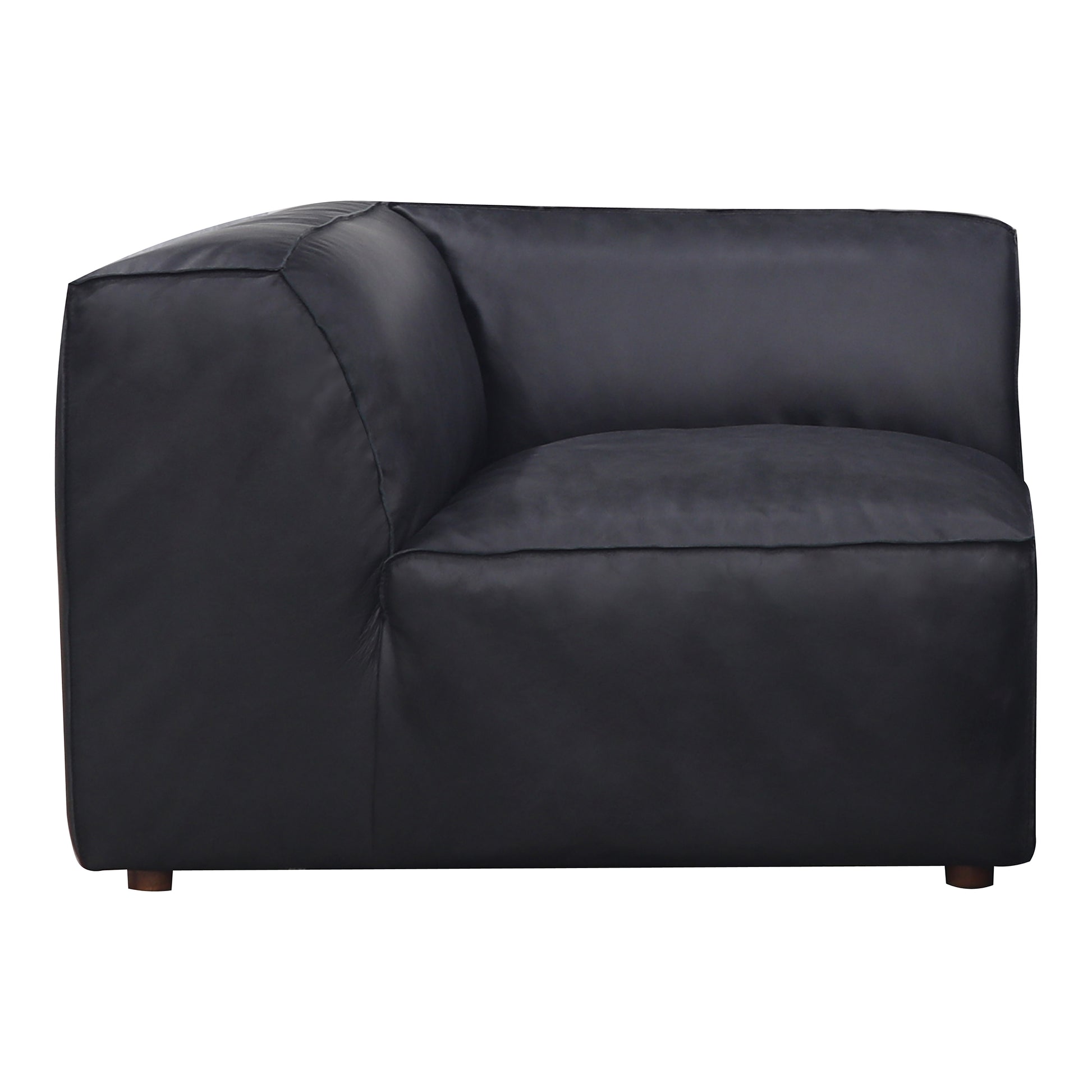 Moes Home Corner Chairs Form Black Scandinavian Furniture