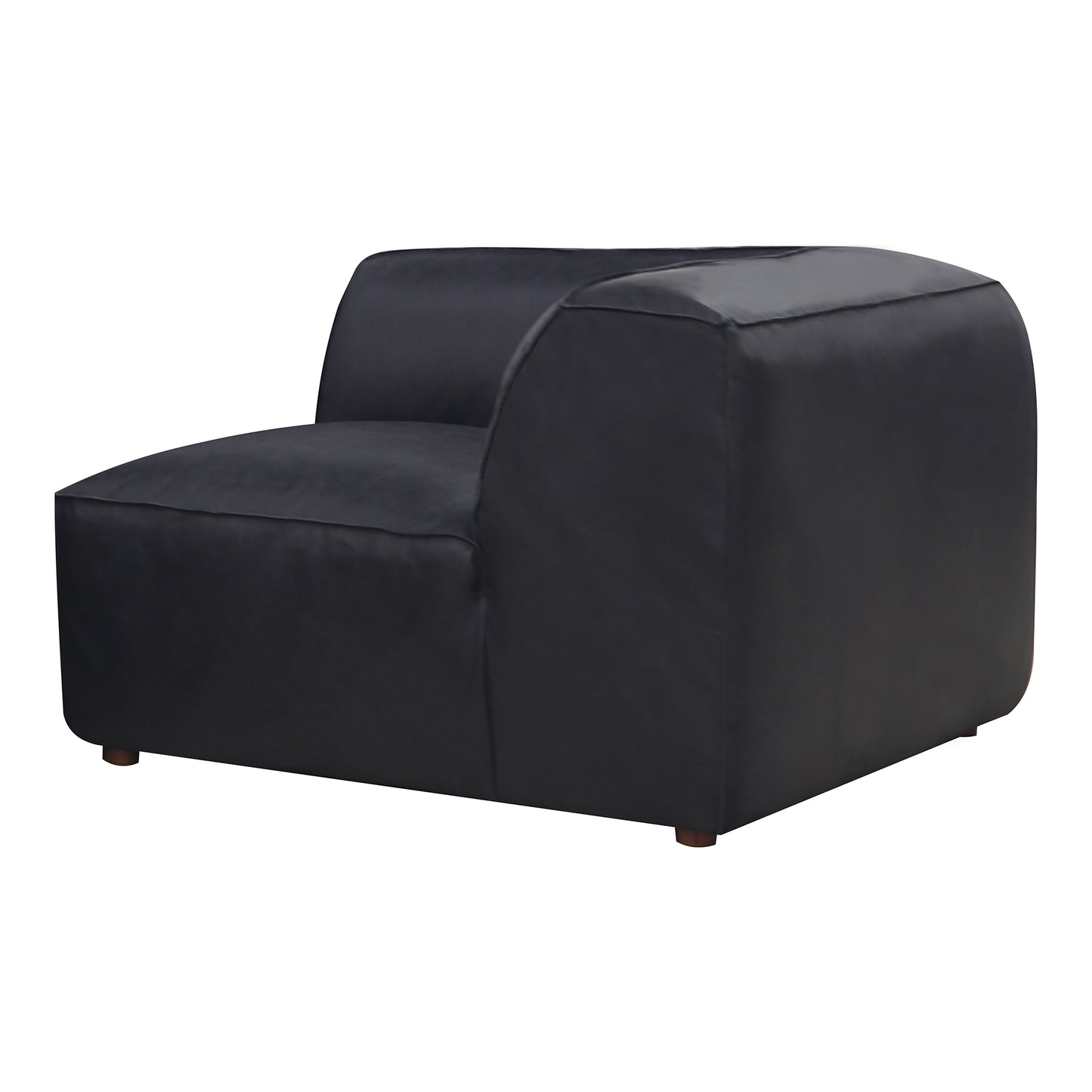 Moes Home Corner Chairs Form Black Scandinavian Furniture