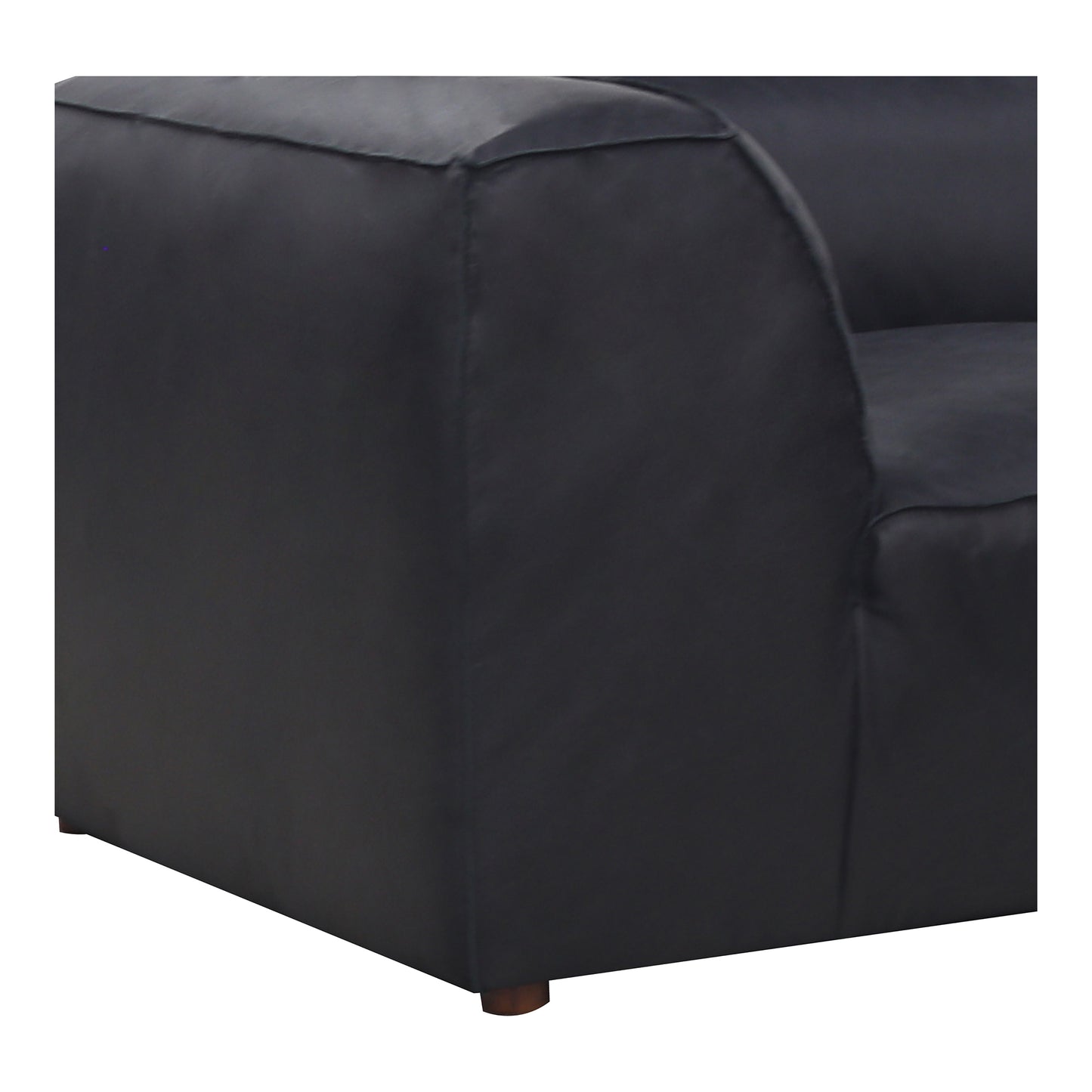 Moes Home Corner Chairs Form Black Scandinavian Furniture