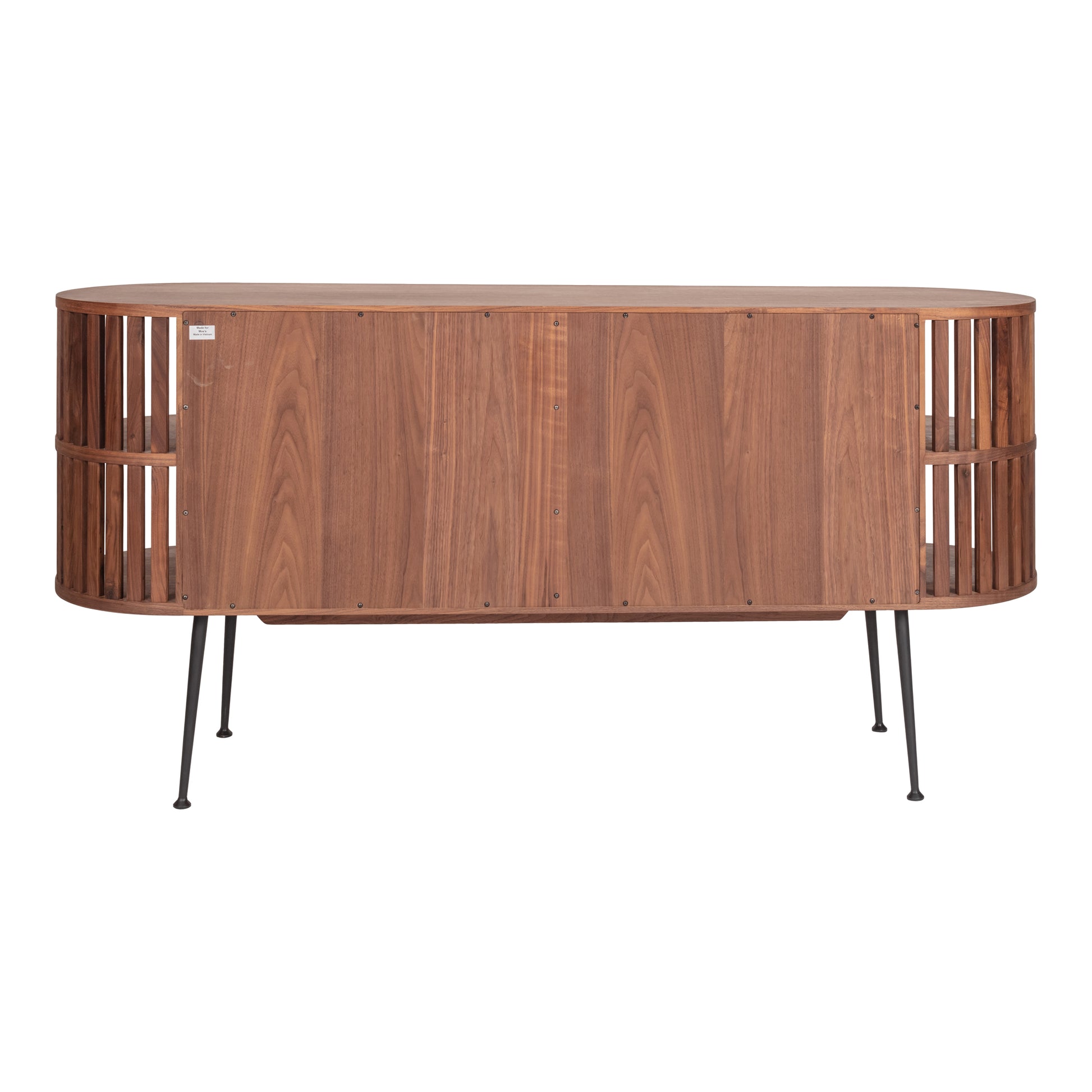 Moes Home Sideboards Henrich Brown Mid-Century Modern Furniture