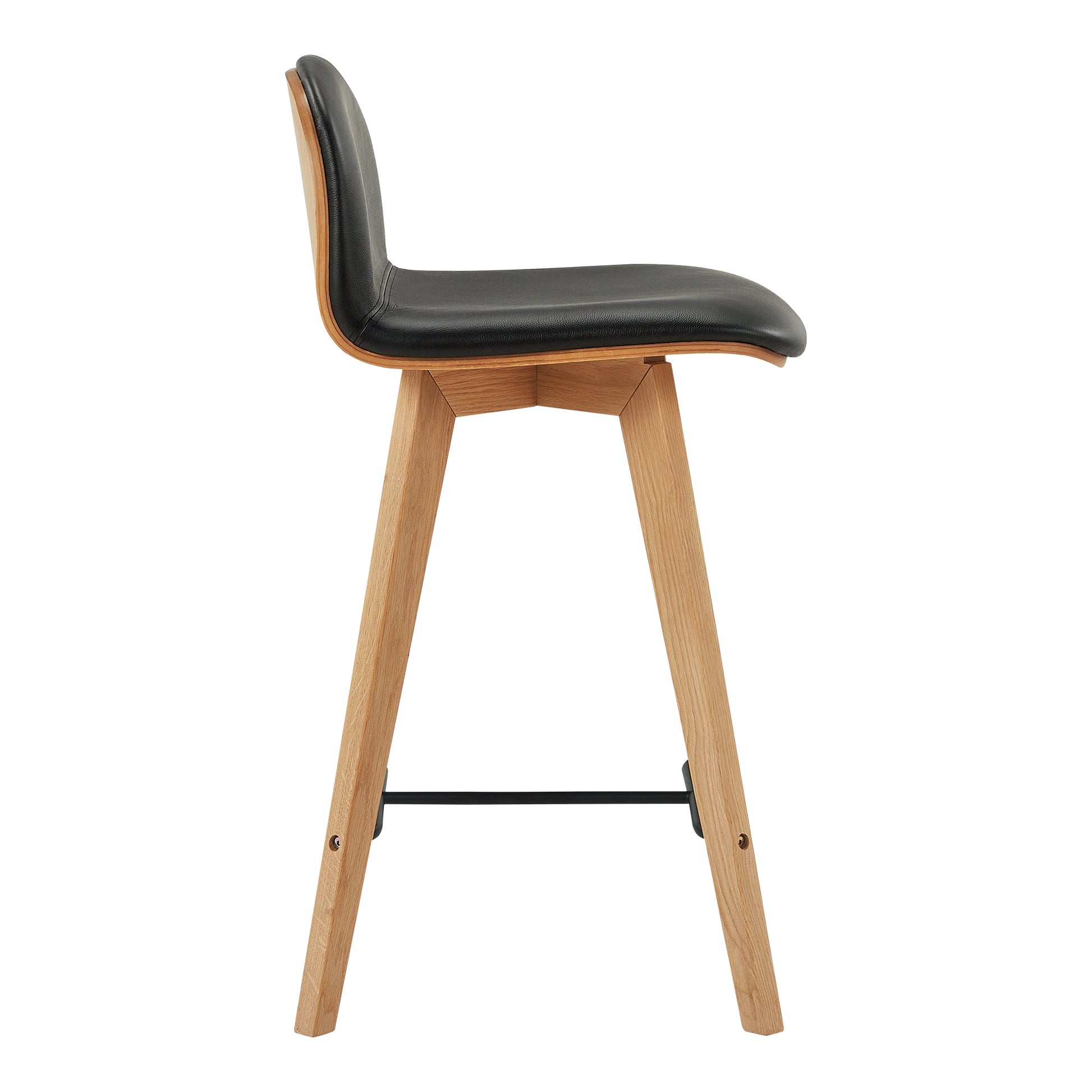 Moes Home Counter Stools Napoli Black Scandinavian Furniture