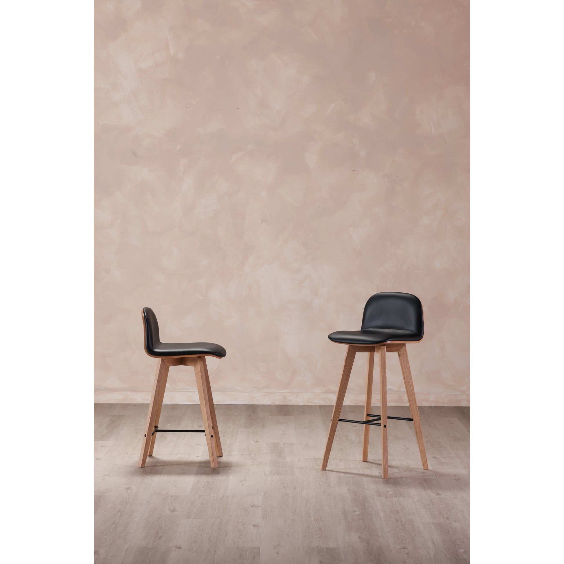 Moes Home Counter Stools Napoli Black Scandinavian Furniture