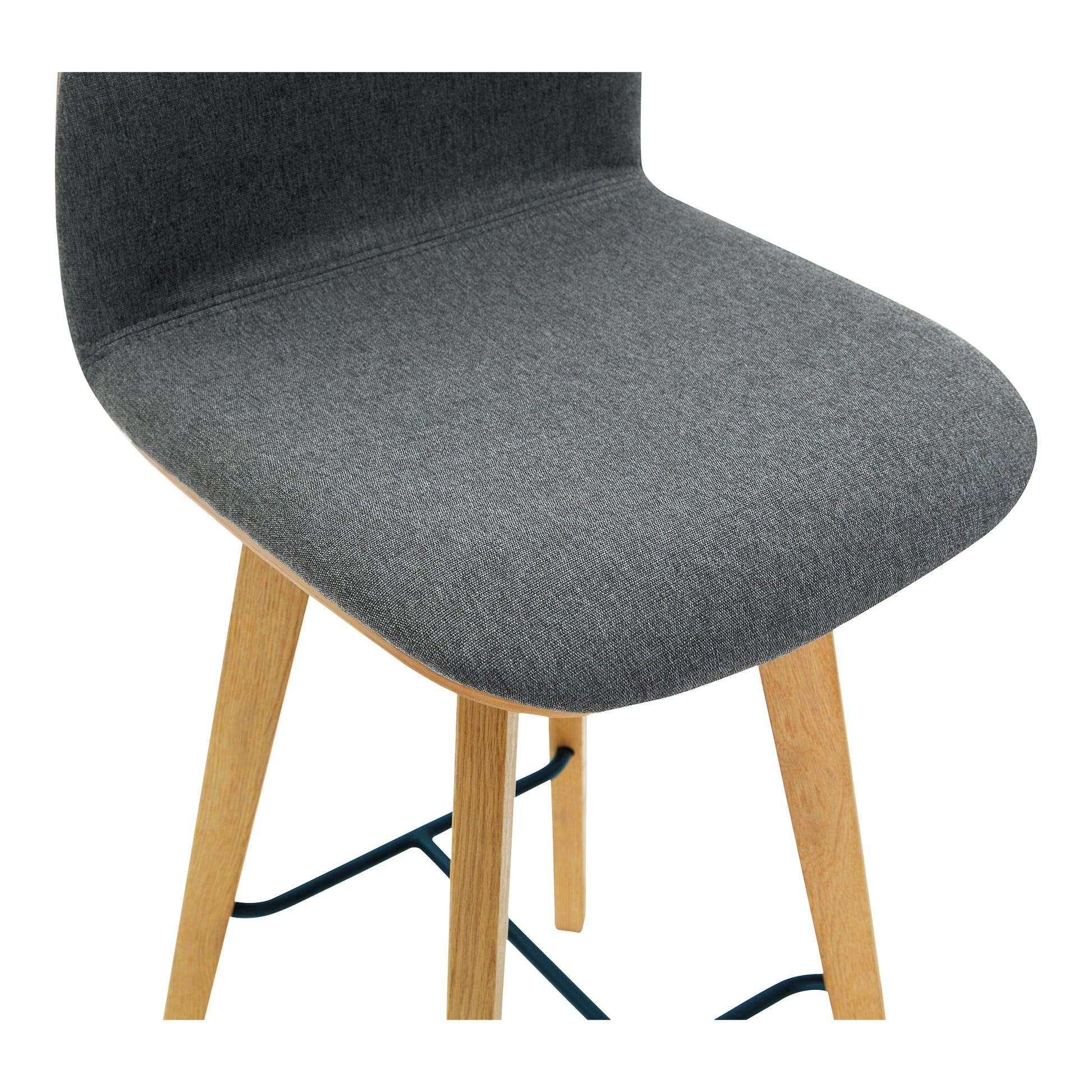 Moes Home Bar Stools Napoli Grey Scandinavian Furniture