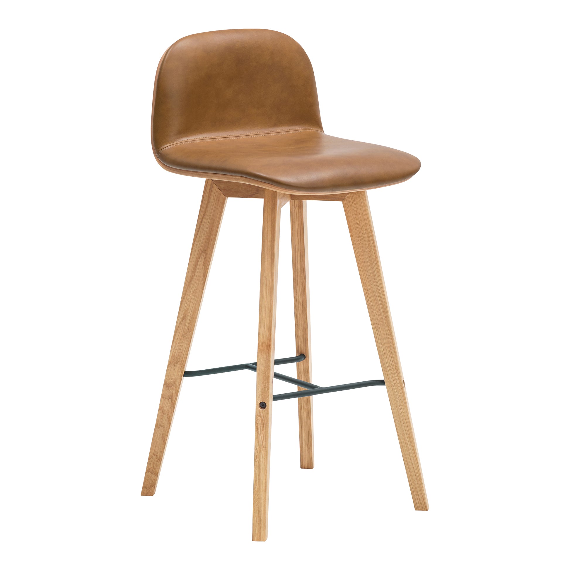 Moes Home Bar Stools Napoli Brown Scandinavian Furniture