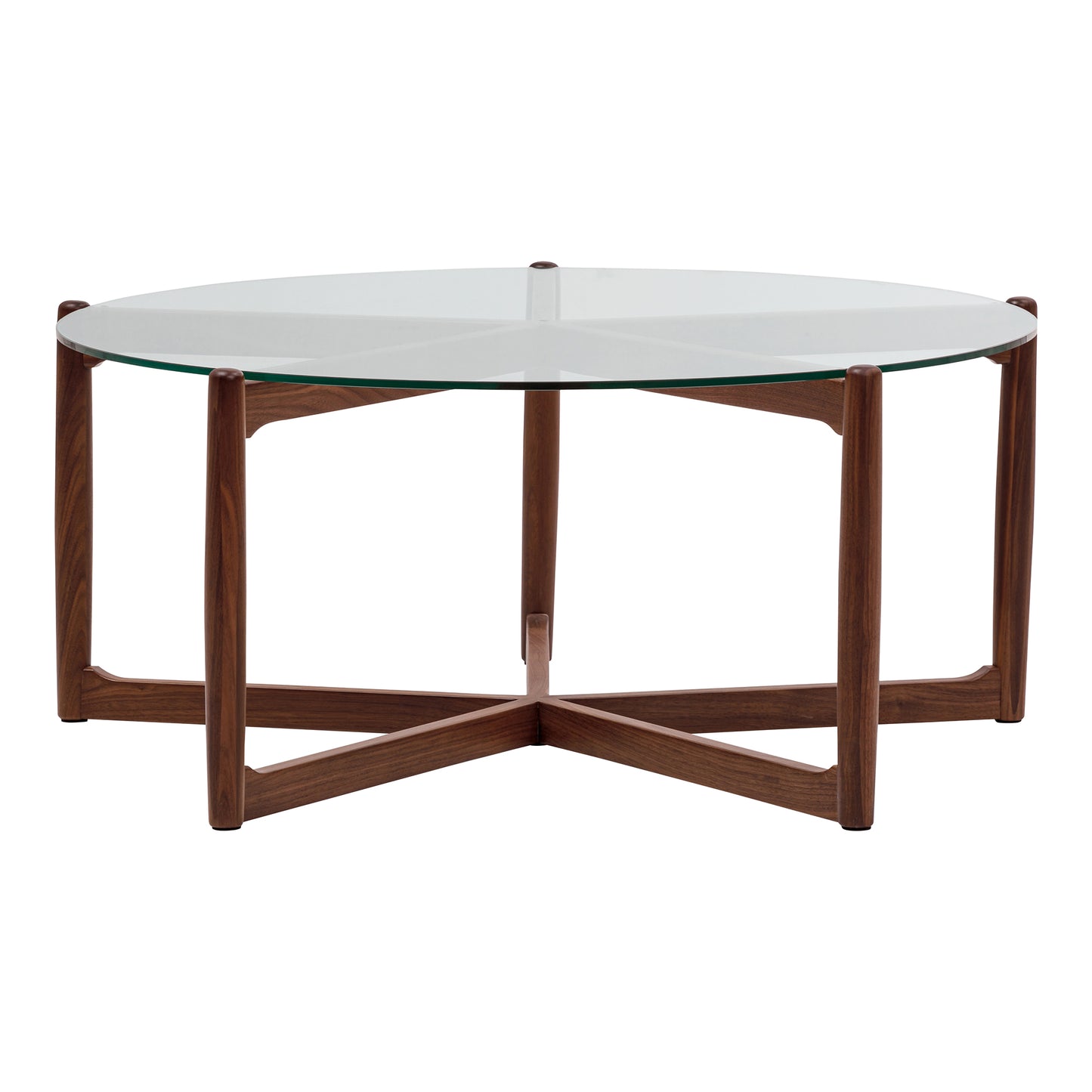 Moes Home Coffee Tables Hetta Brown Mid-Century Modern Furniture