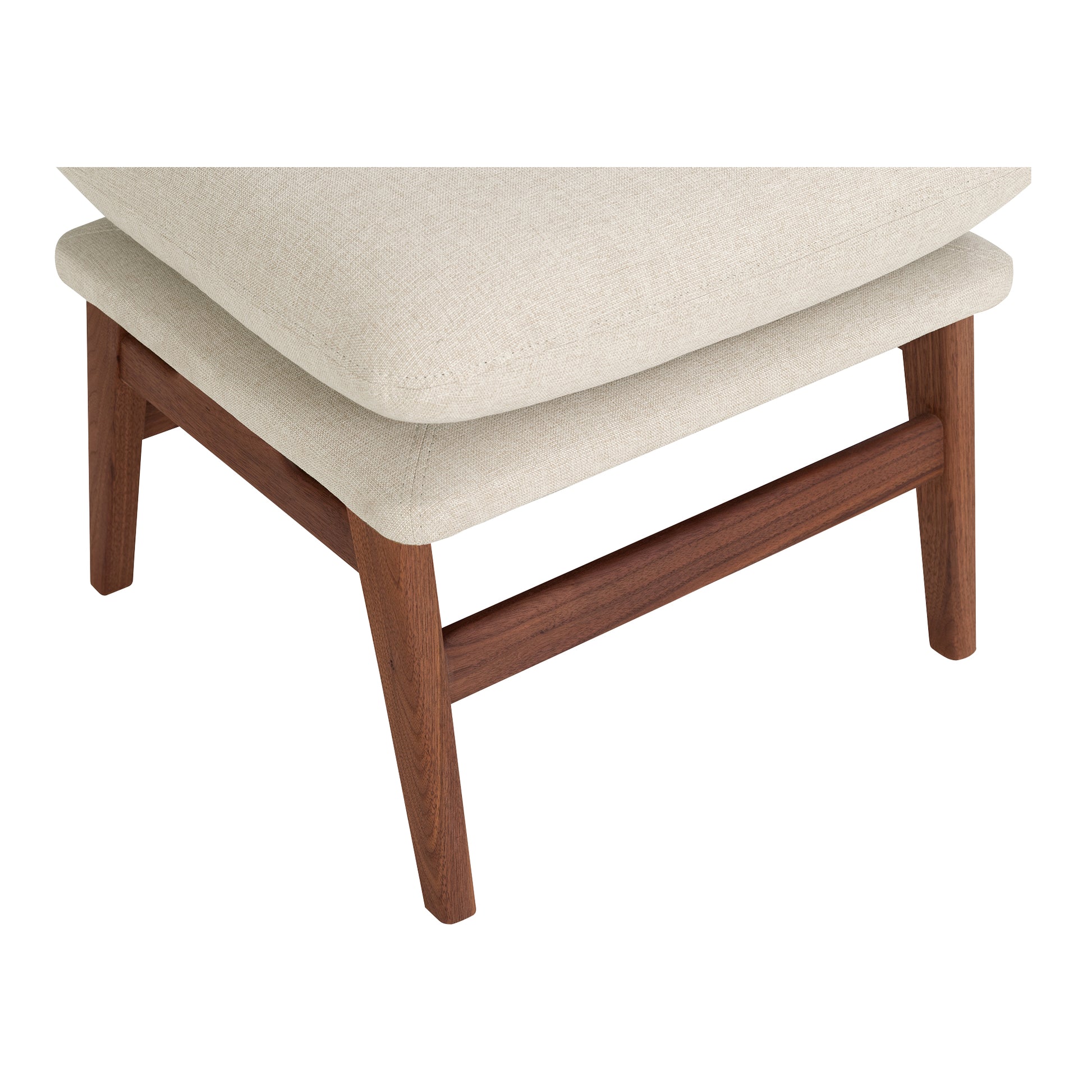 Moes Home Ottomans ASTA Brown Mid-Century Modern Furniture