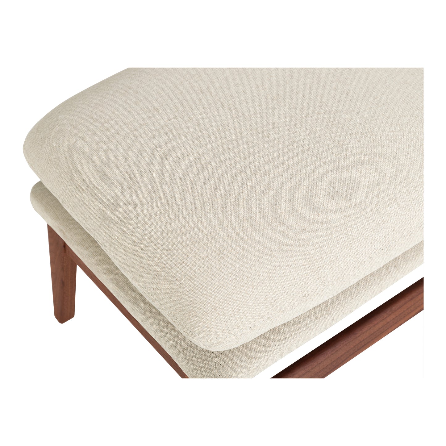 Moes Home Ottomans ASTA Brown Mid-Century Modern Furniture