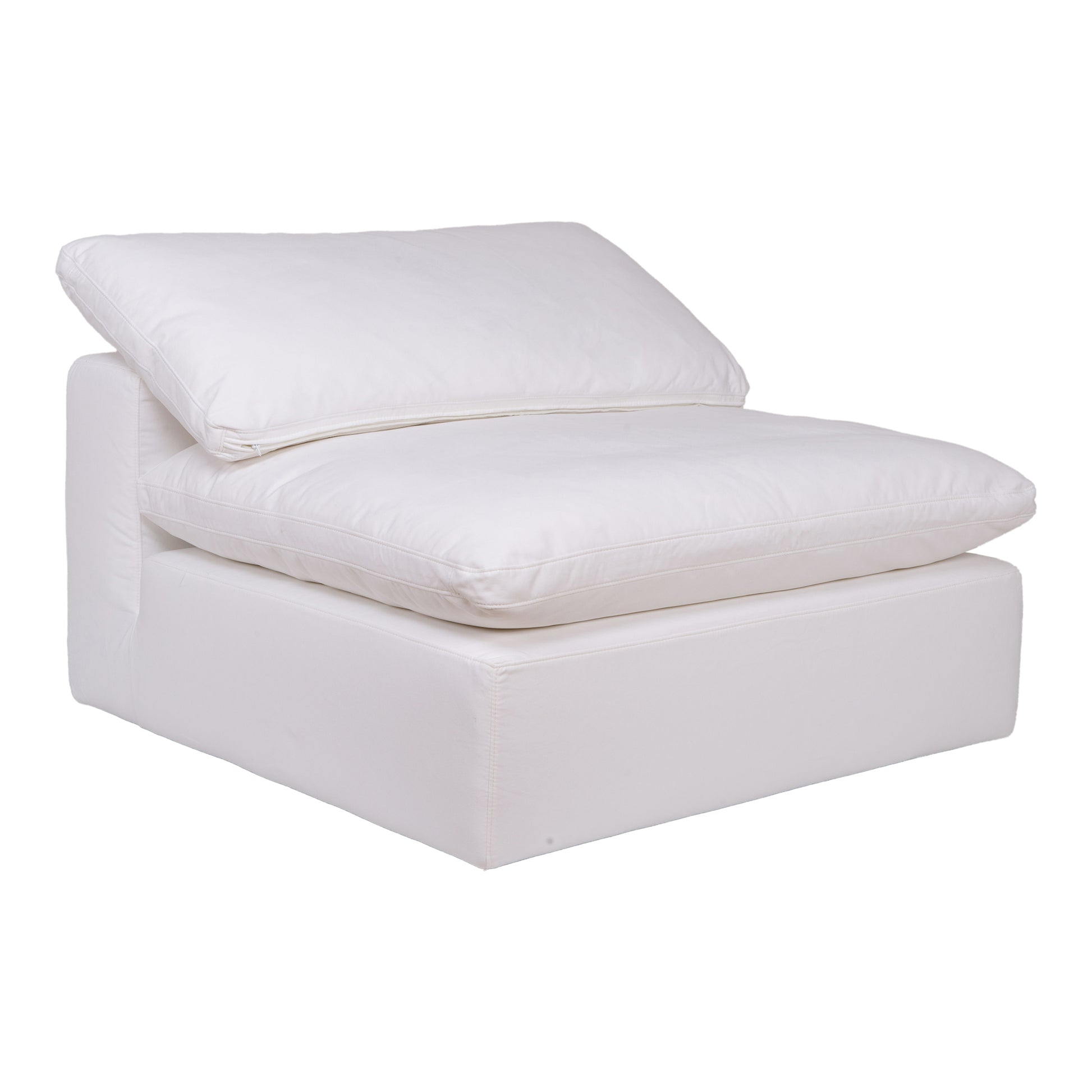 Moes Home Slipper Chairs Clay White Scandinavian Furniture