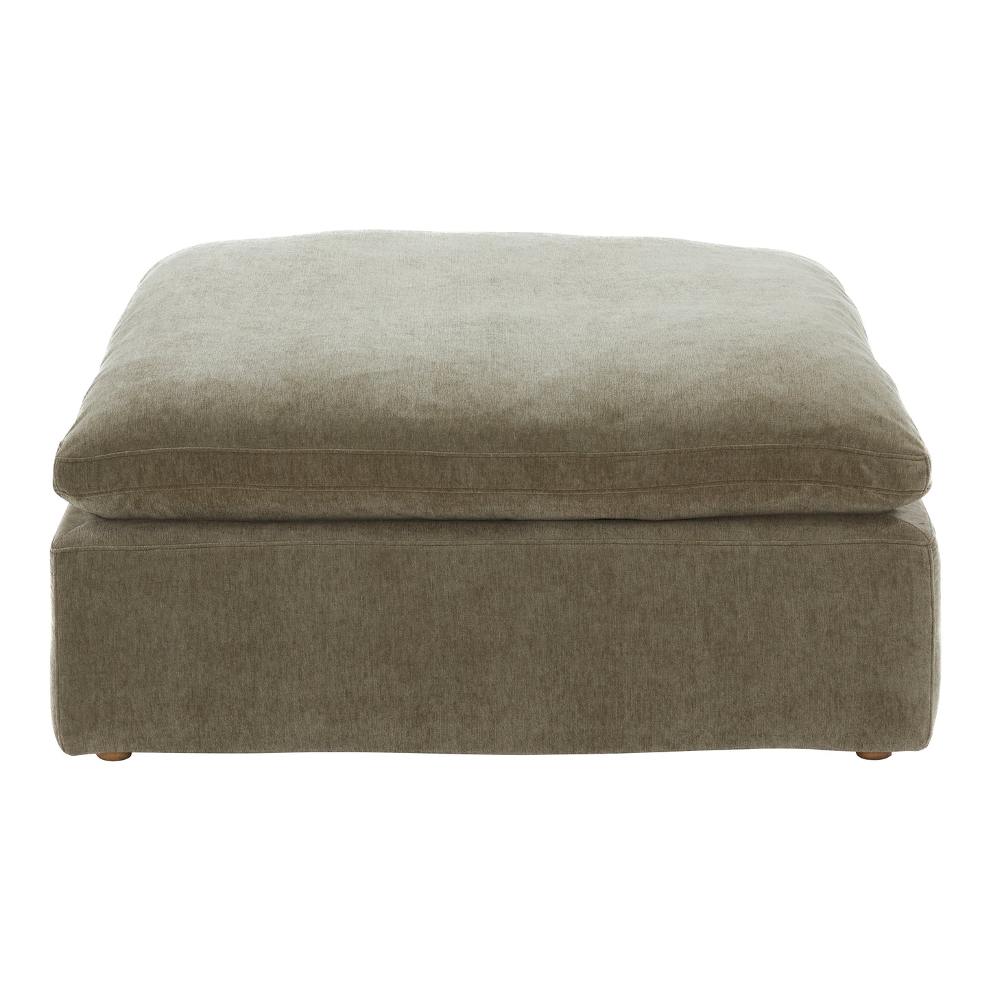 Moes Home Ottomans Clay Green Scandinavian Furniture