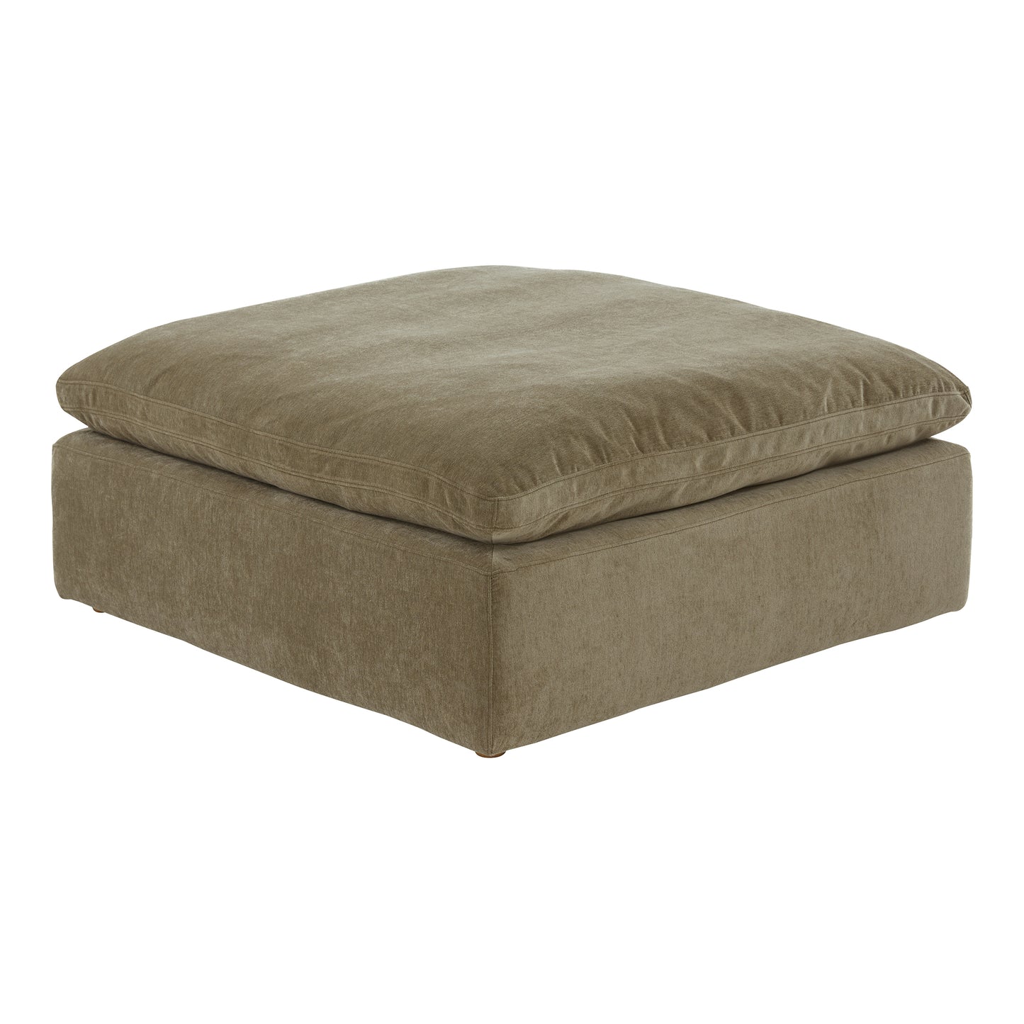 Moes Home Ottomans Clay Green Scandinavian Furniture