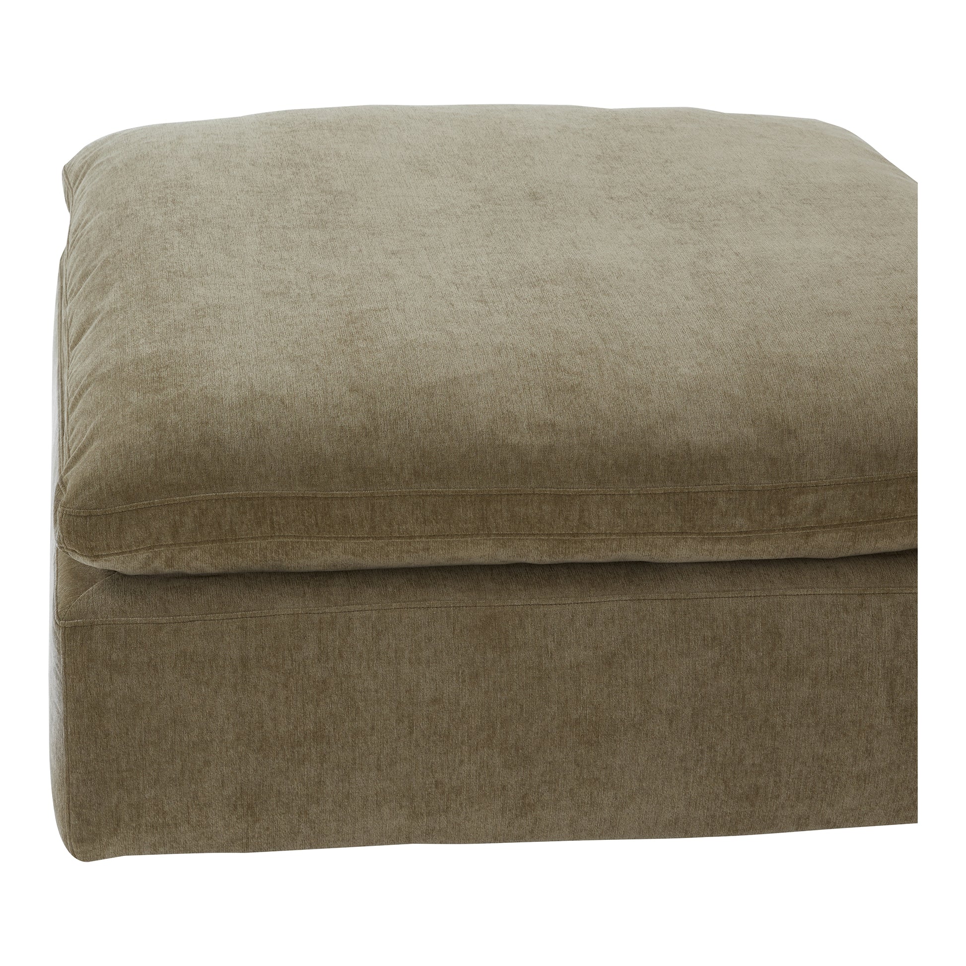 Moes Home Ottomans Clay Green Scandinavian Furniture