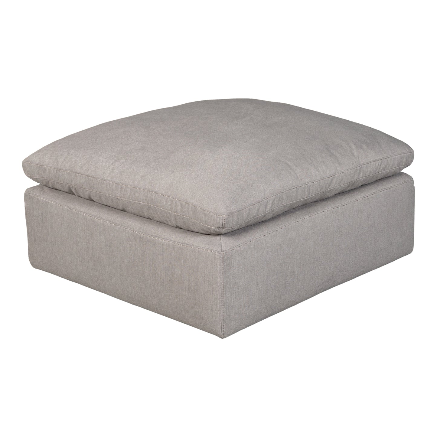 Moes Home Ottomans Terra Grey Scandinavian Furniture