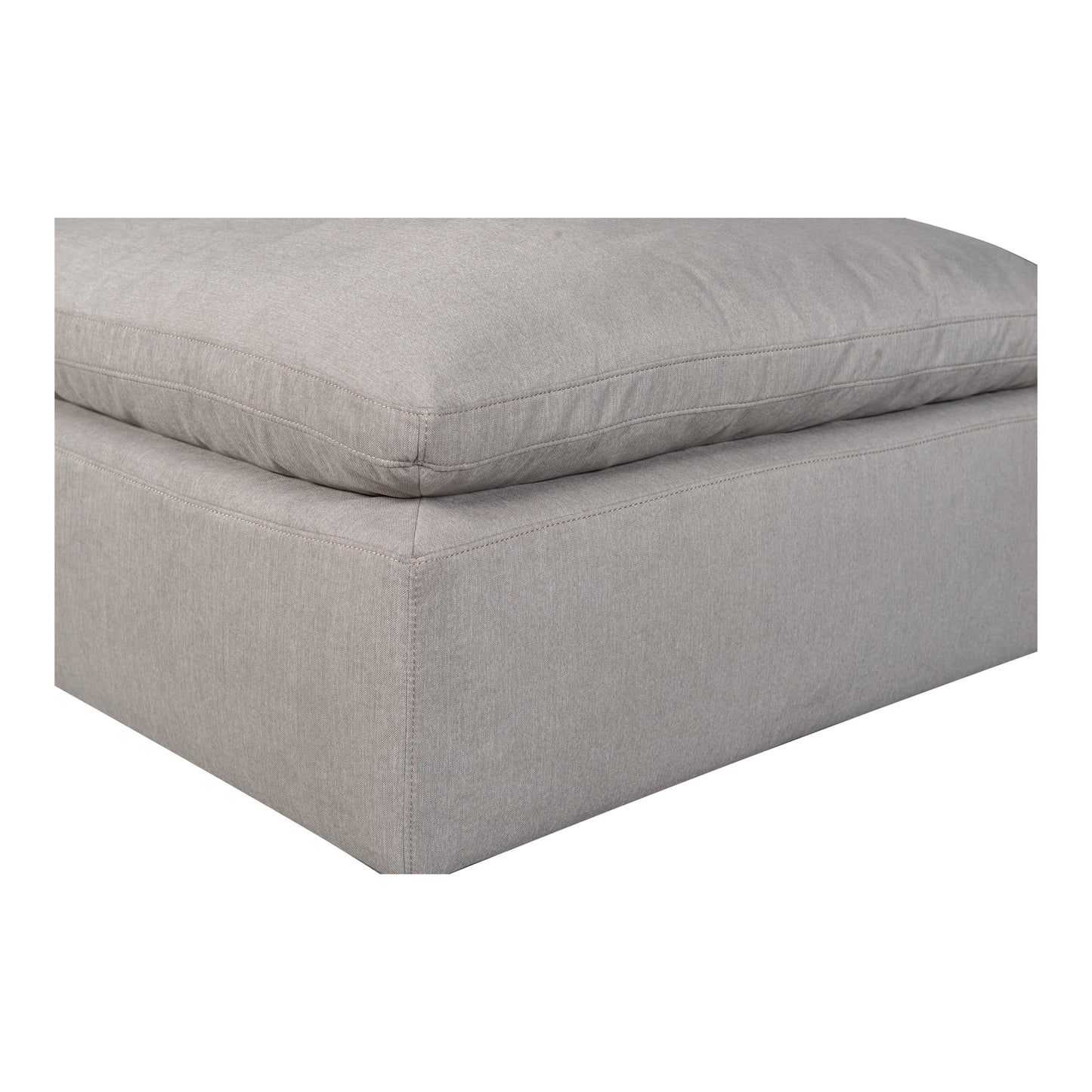 Moes Home Ottomans Terra Grey Scandinavian Furniture