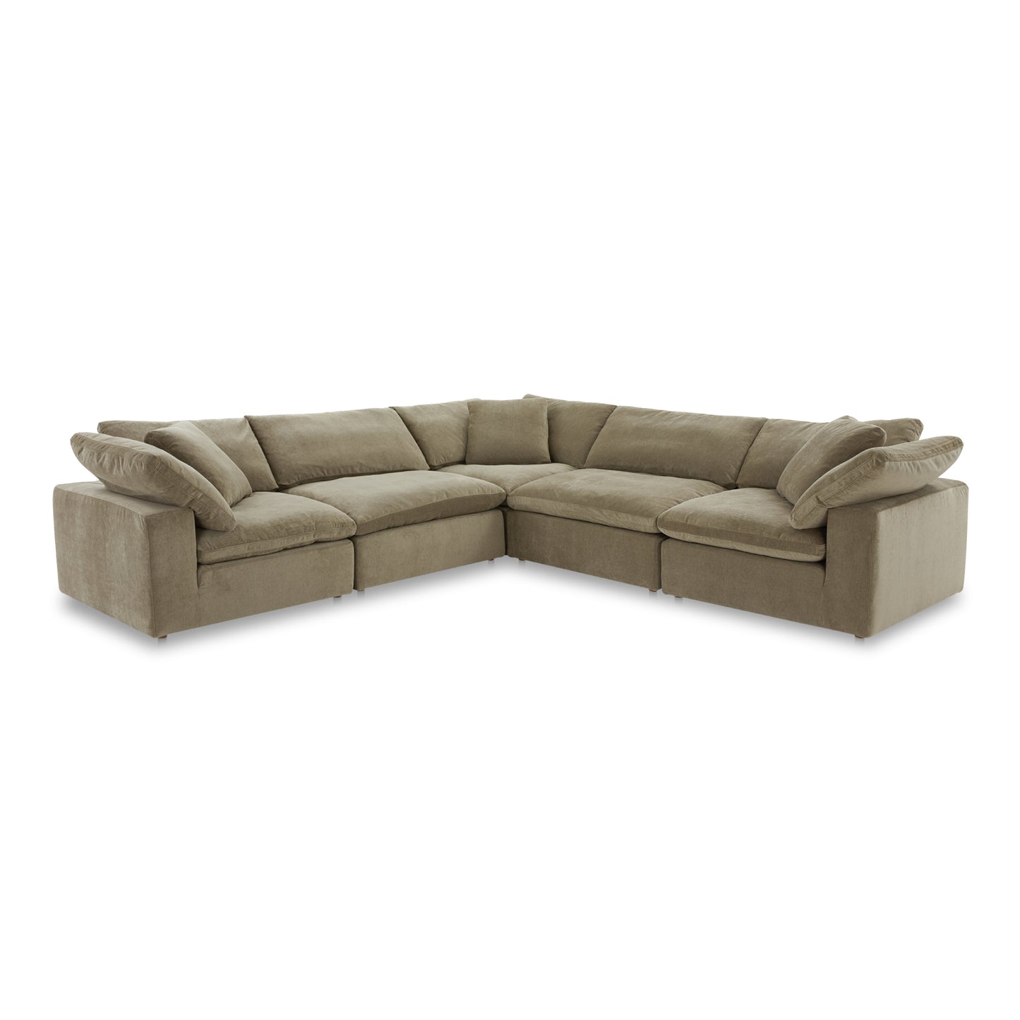 Moes Home Modular Sectionals TERRA CLASSIC Green Scandinavian Furniture