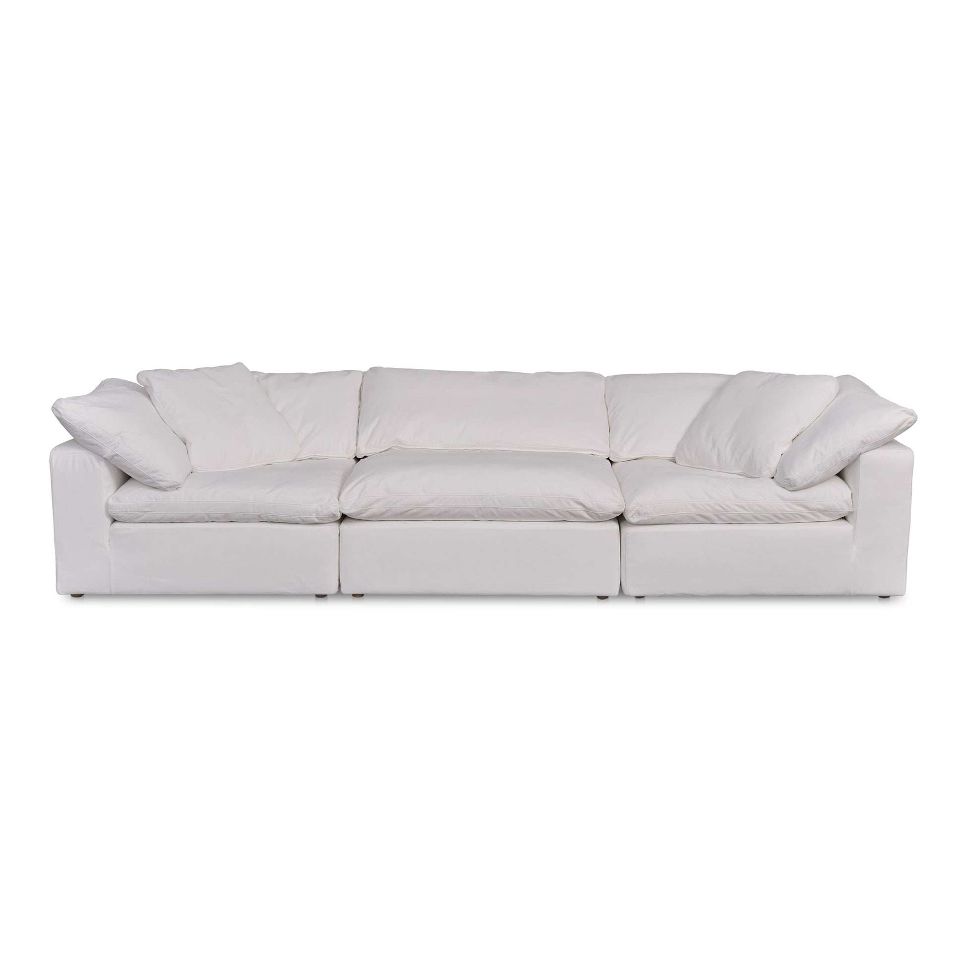 Moes Home Sectionals Terra White Scandinavian Furniture