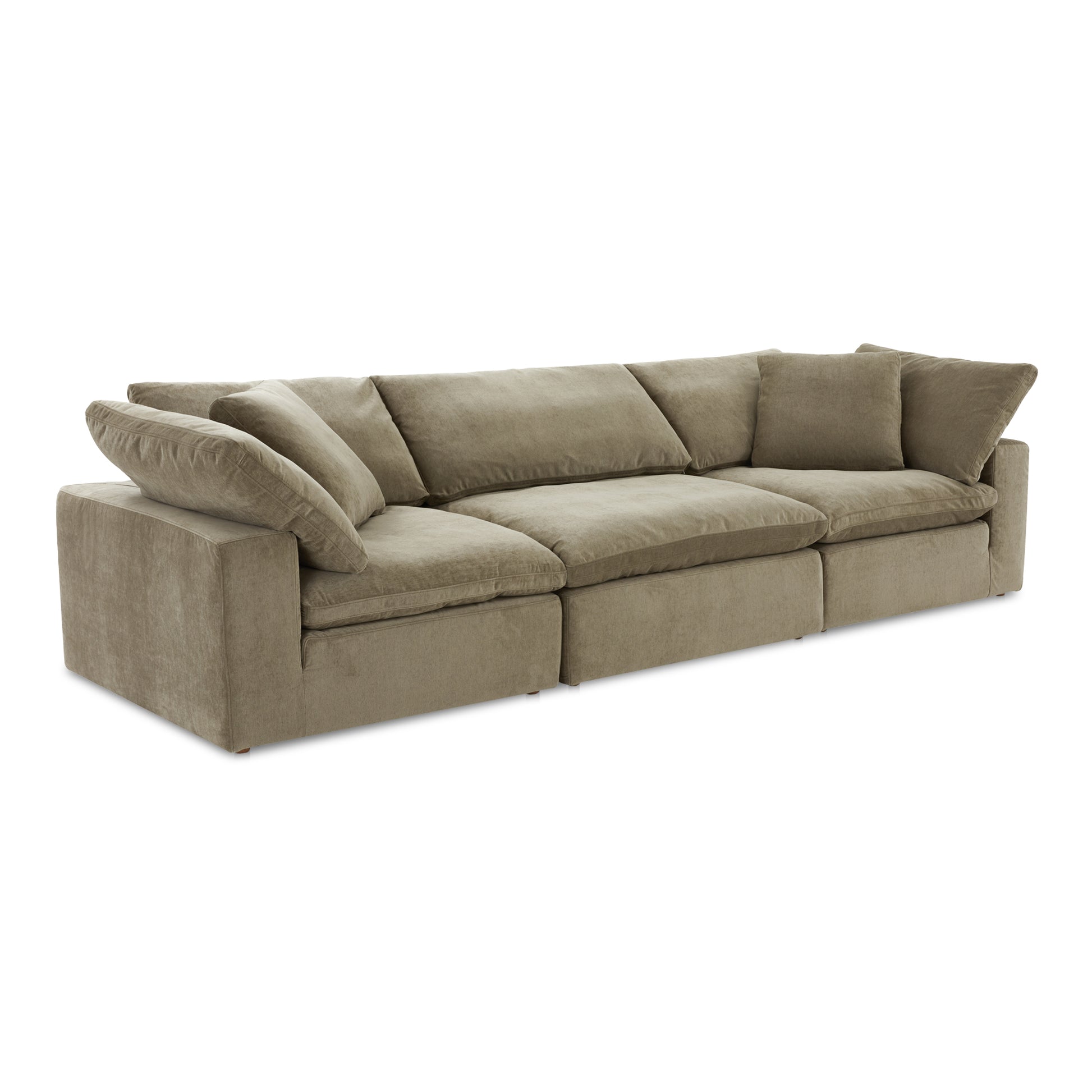 Moes Home Sectionals Terra Green Scandinavian Furniture