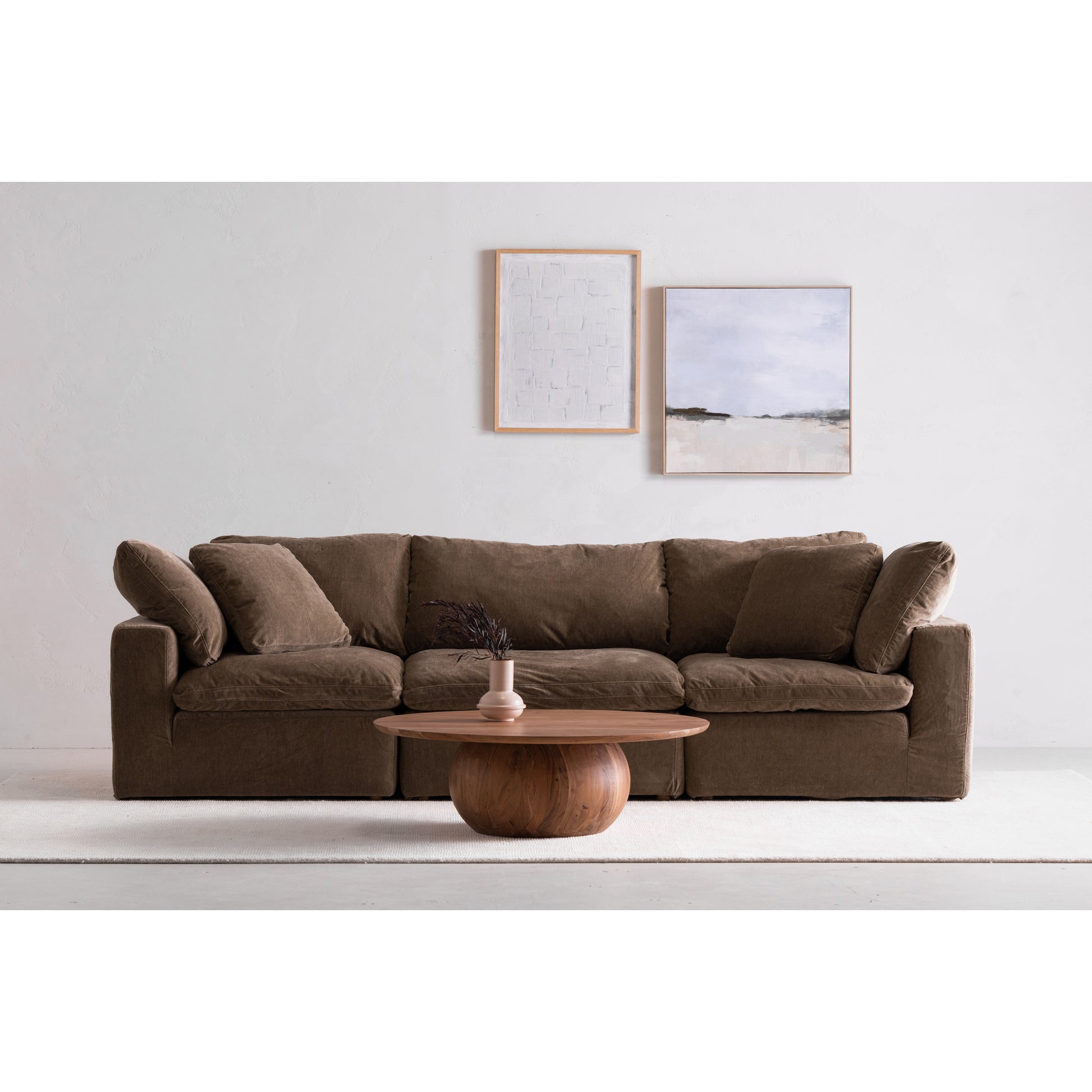 Moes Home Sectionals Terra Green Scandinavian Furniture