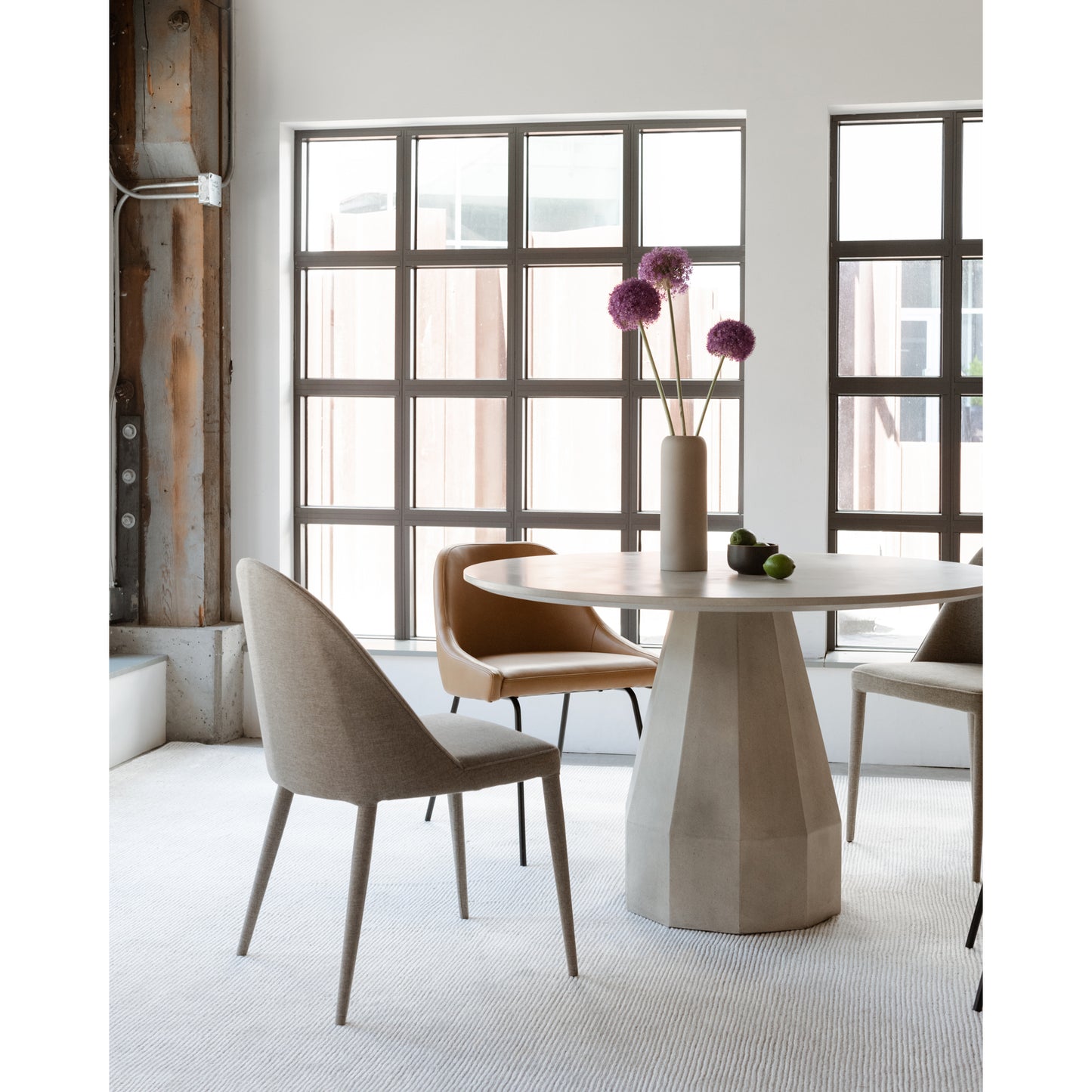 Moes Home Dining Chairs Burton Grey Contemporary Furniture