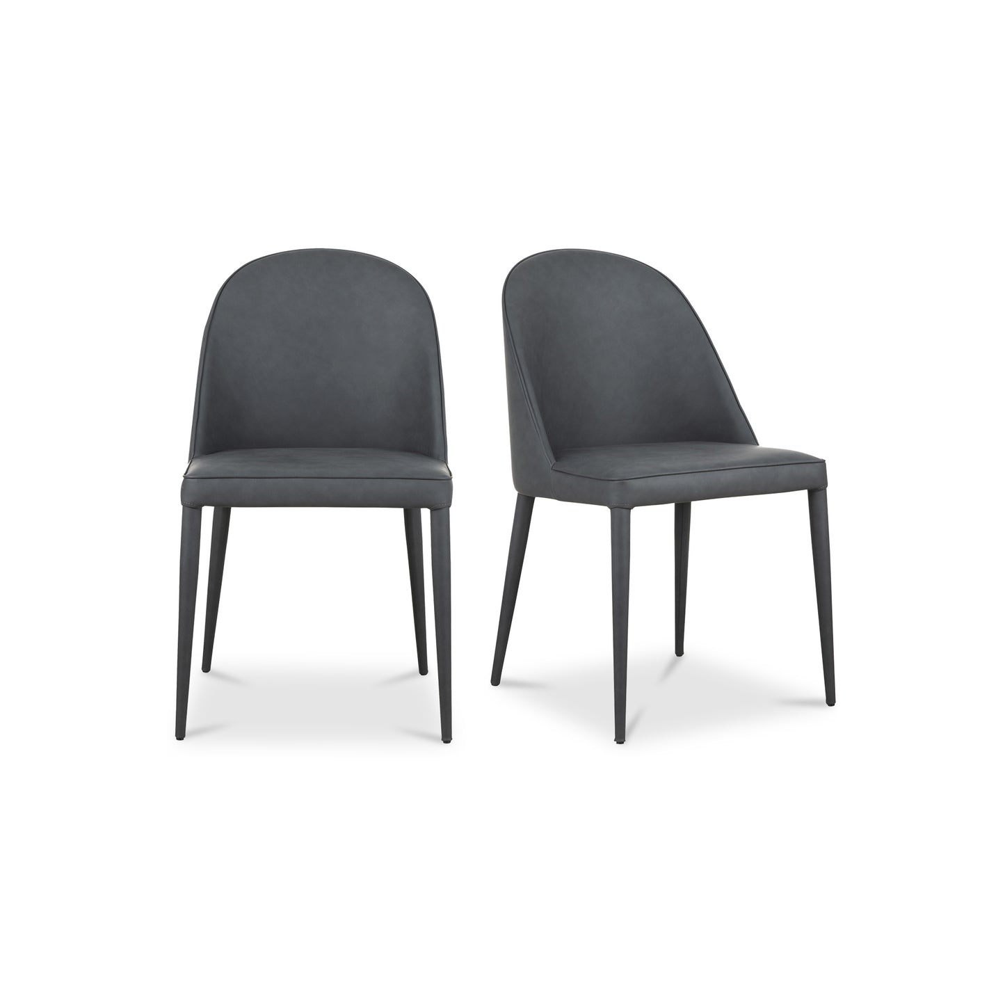 Moes Home Dining Chairs Burton Black Contemporary Furniture