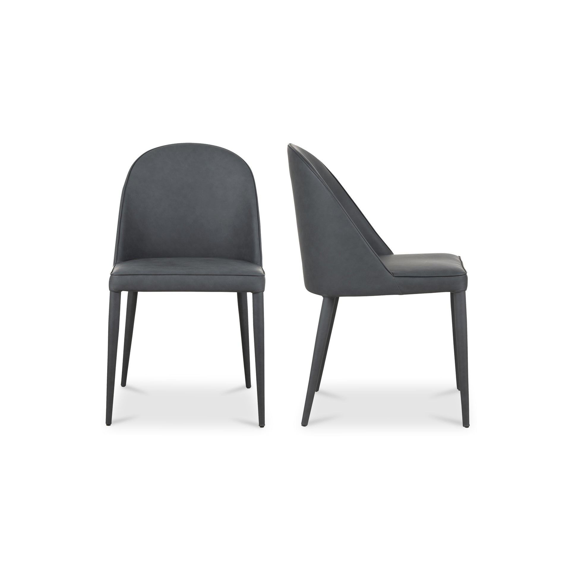 Moes Home Dining Chairs Burton Black Contemporary Furniture