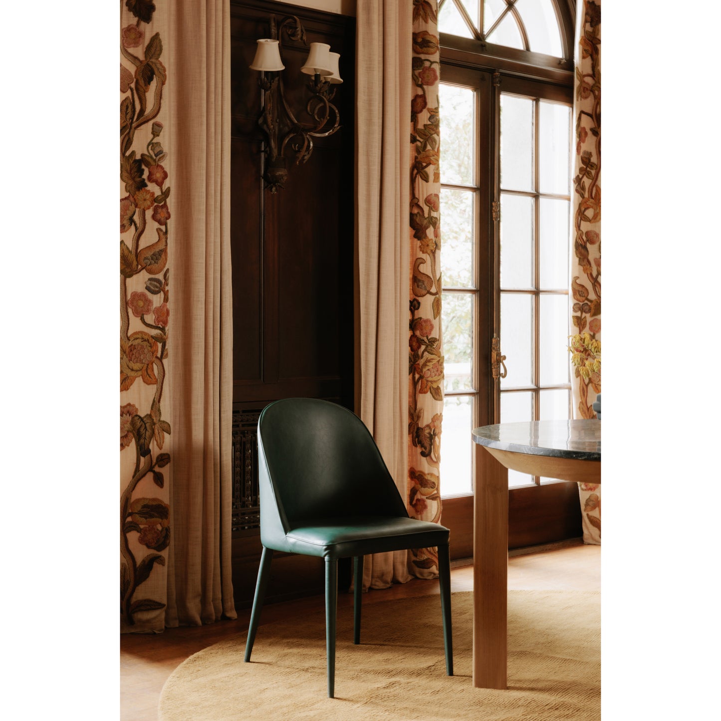 Moes Home Dining Chairs Burton Blue Contemporary Furniture