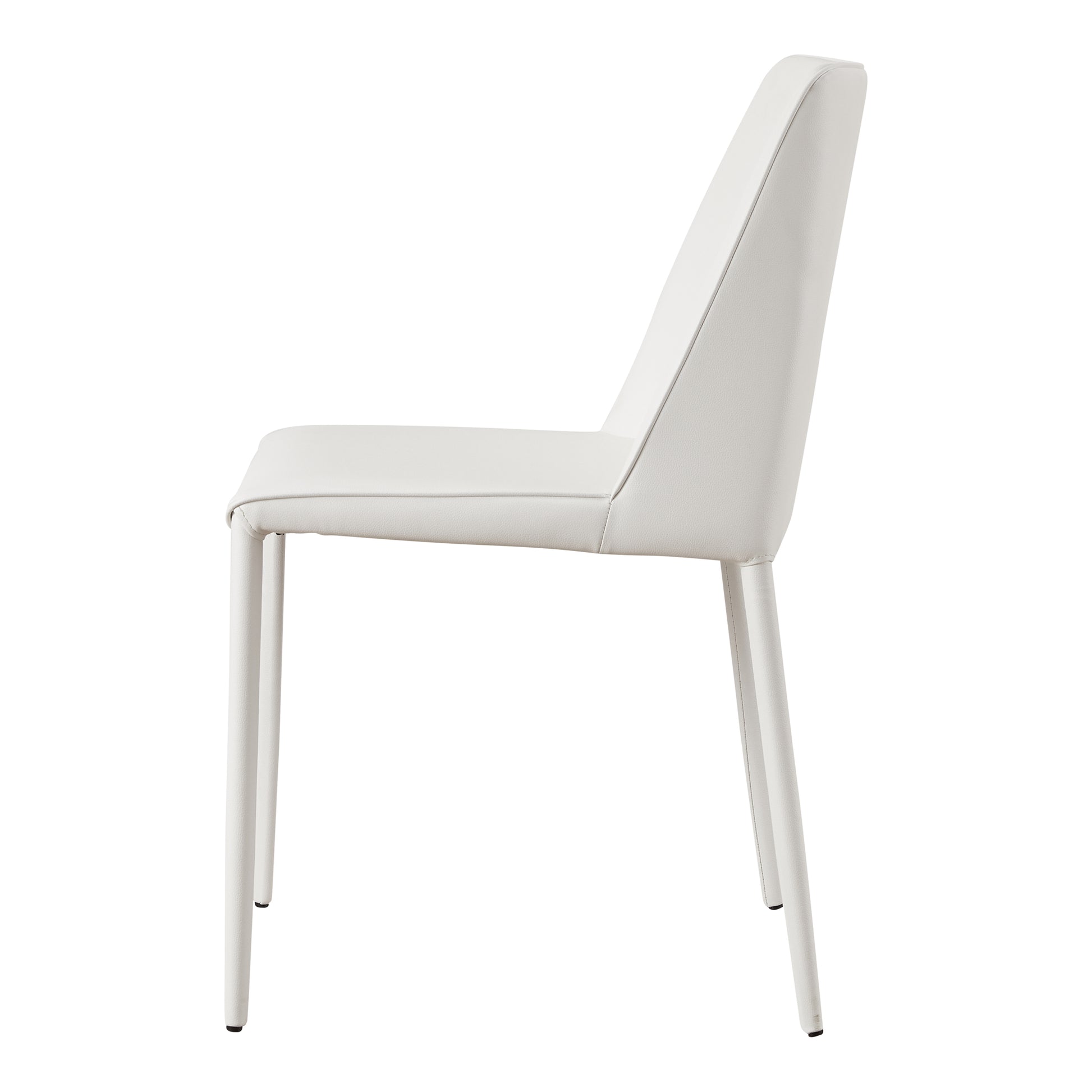 Moes Home Dining Chairs Nora White Modern Furniture