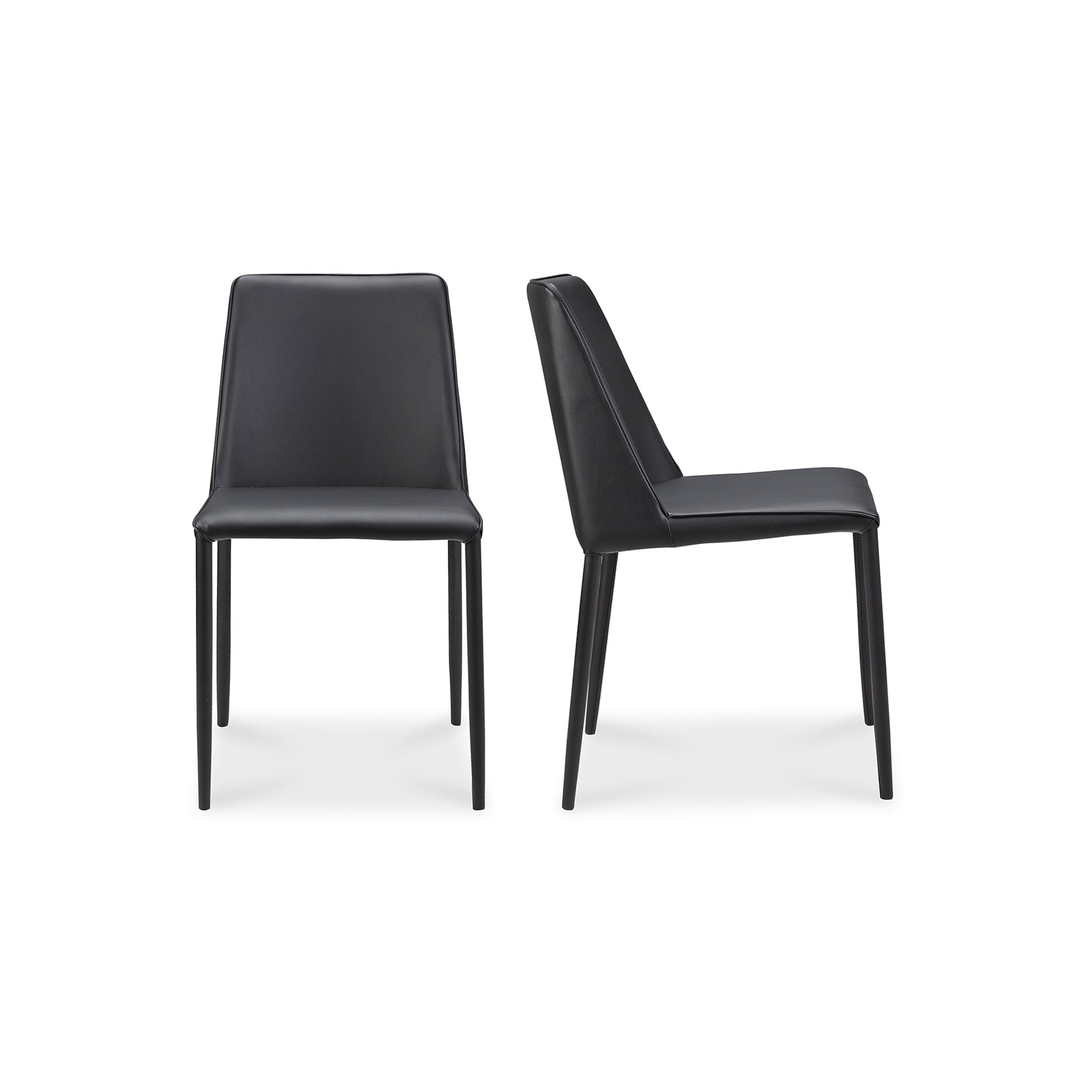 Moes Home Dining Chairs Nora Black Modern Furniture