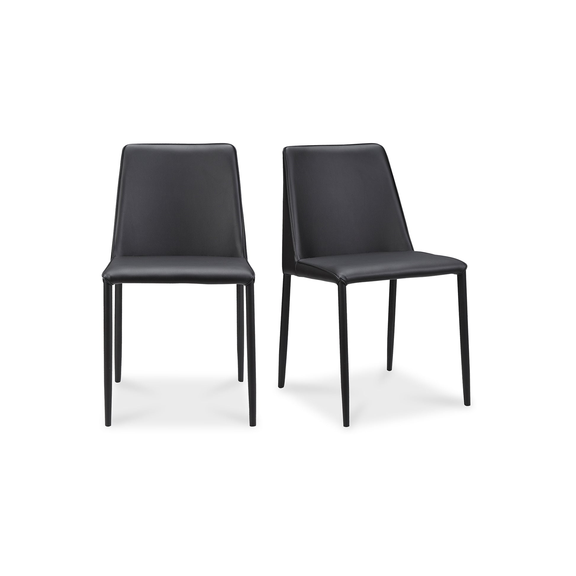 Moes Home Dining Chairs Nora Black Modern Furniture