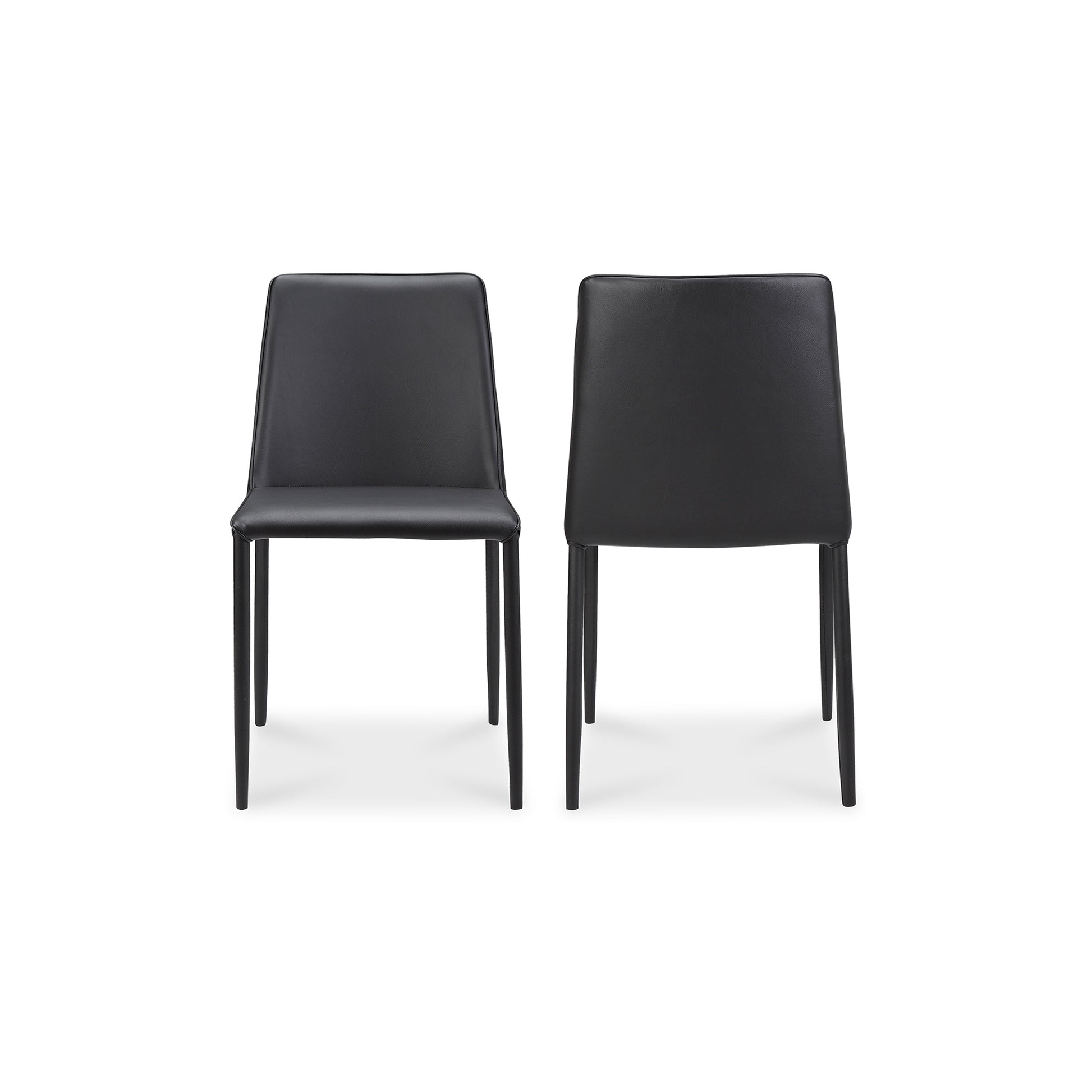 Moes Home Dining Chairs Nora Black Modern Furniture