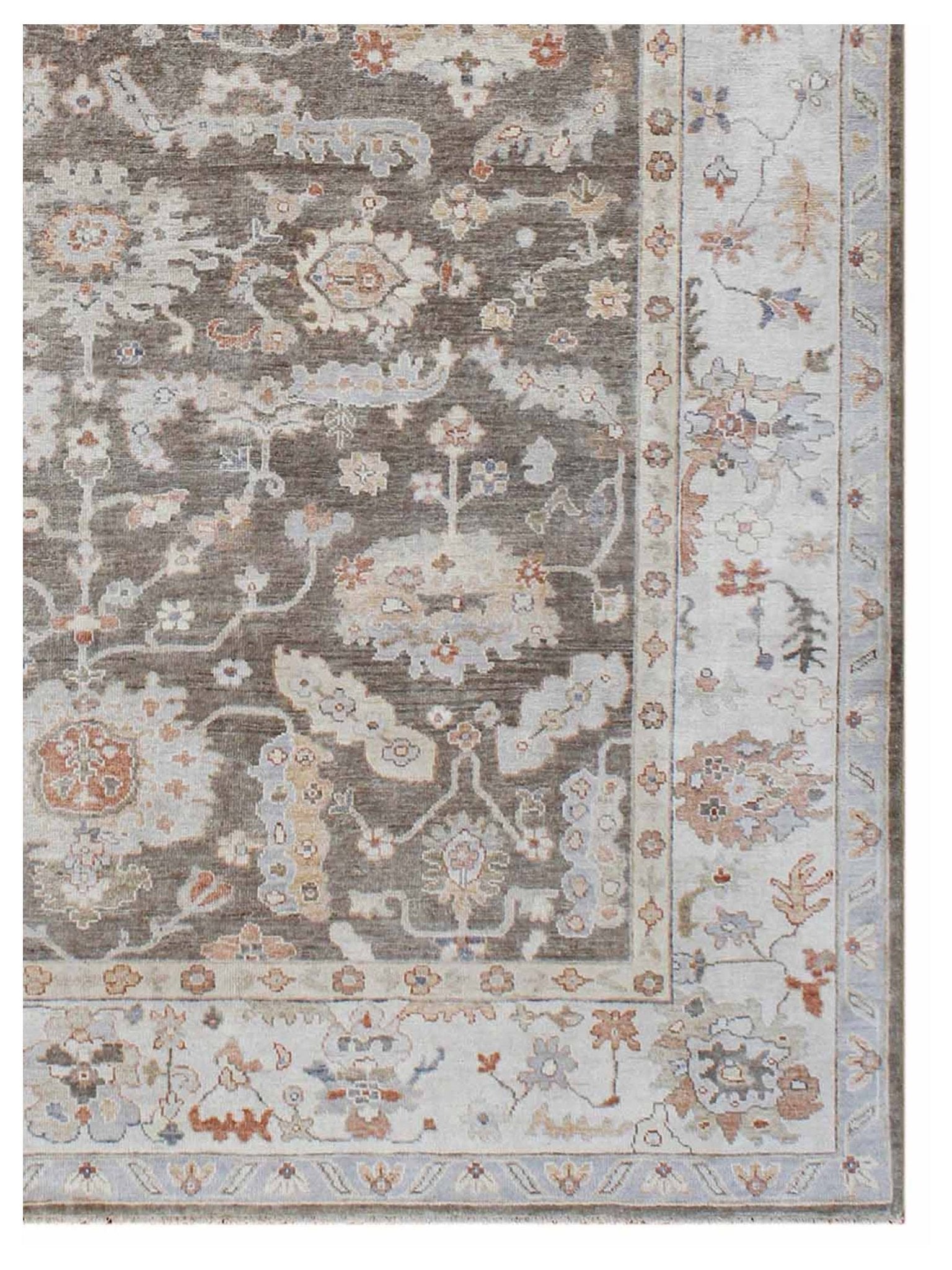 Artisan Julie Brown Ivory Transitional Knotted Rug - Rugs - Artisan - Atlanta Designer Rugs