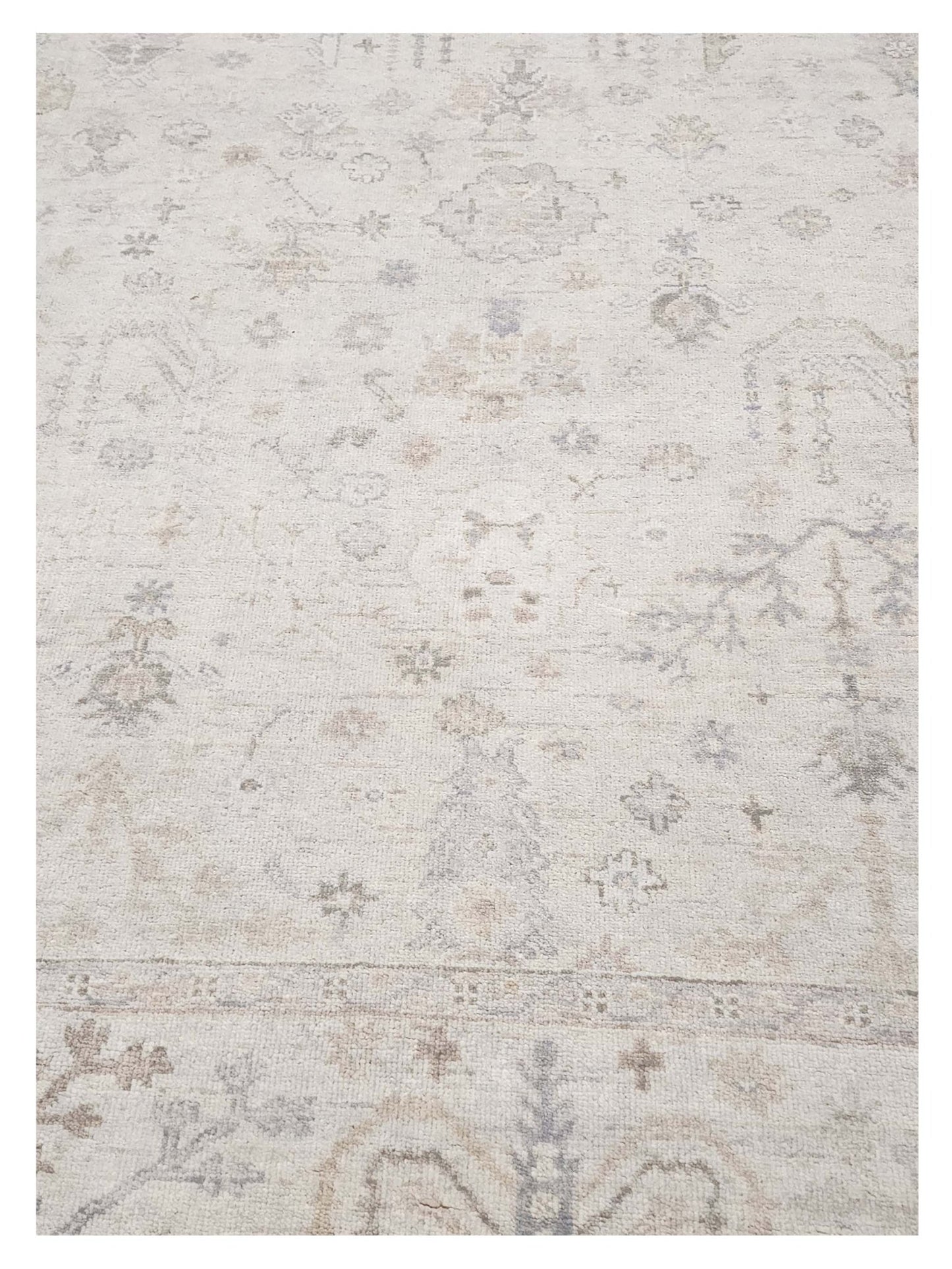 Artisan Julie Taupe Khaki Traditional Knotted Rug - Rugs - Artisan - Atlanta Designer Rugs