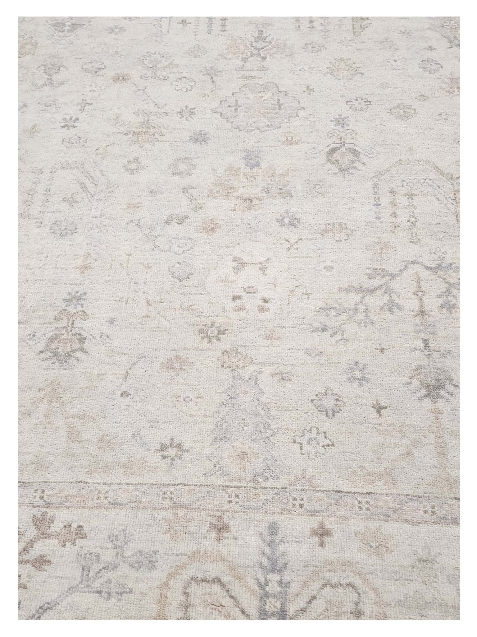 Artisan Julie Taupe Khaki Traditional Knotted Rug - Rugs - Artisan - Atlanta Designer Rugs