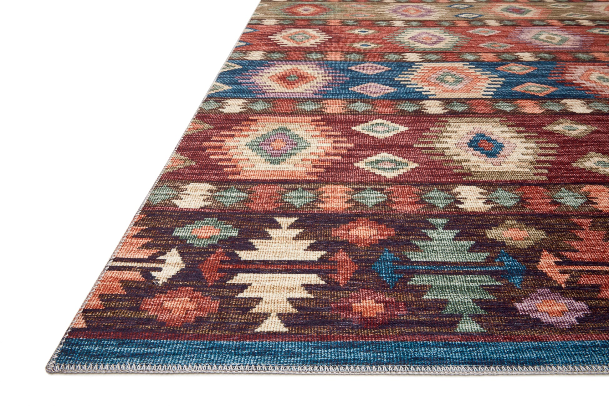 Loloi II Zion ZIO-06 Fiesta Multi Traditional Power Loomed Rug