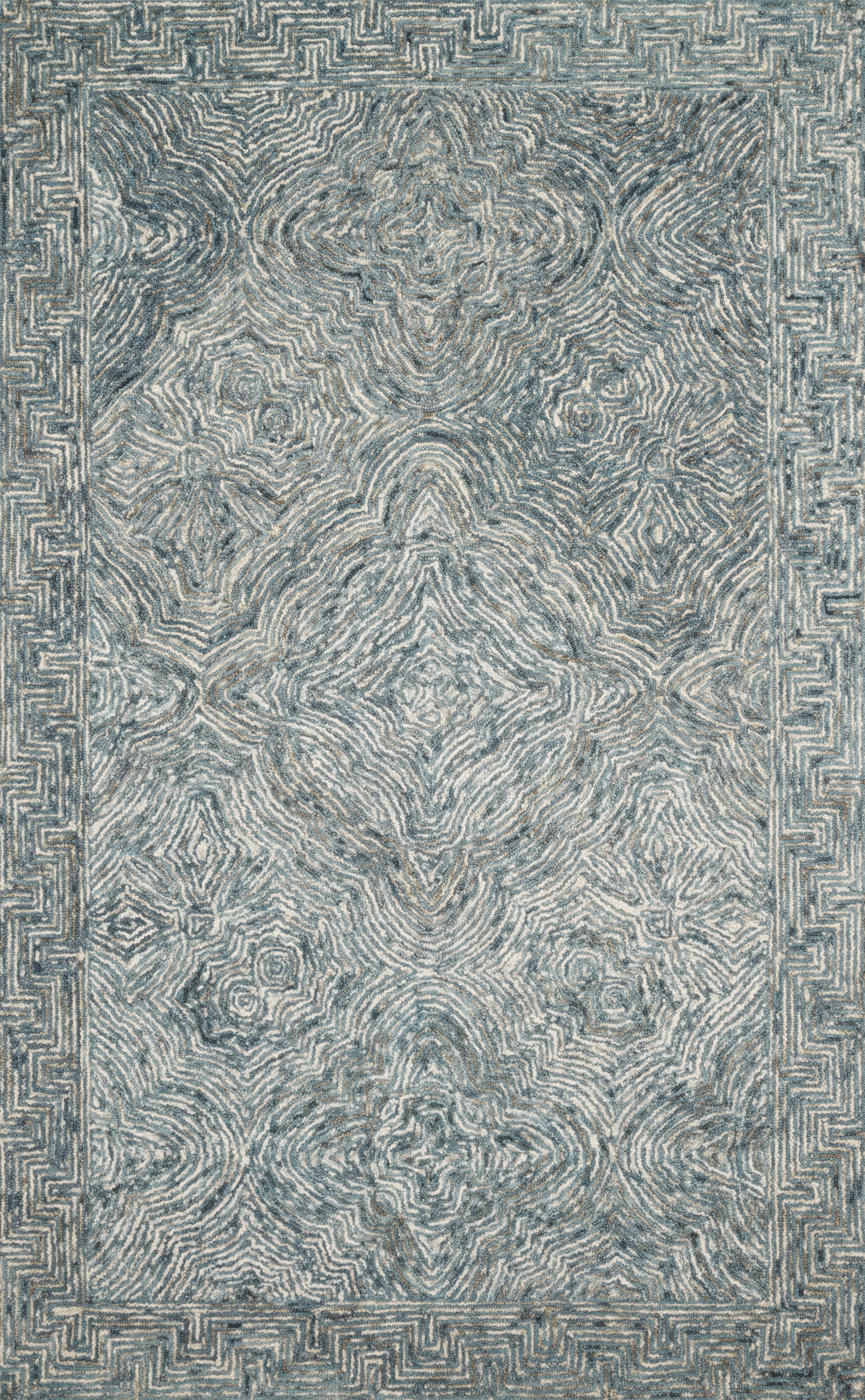 Loloi II Ziva ZV-04 Denim Contemporary Hand Tufted Rug