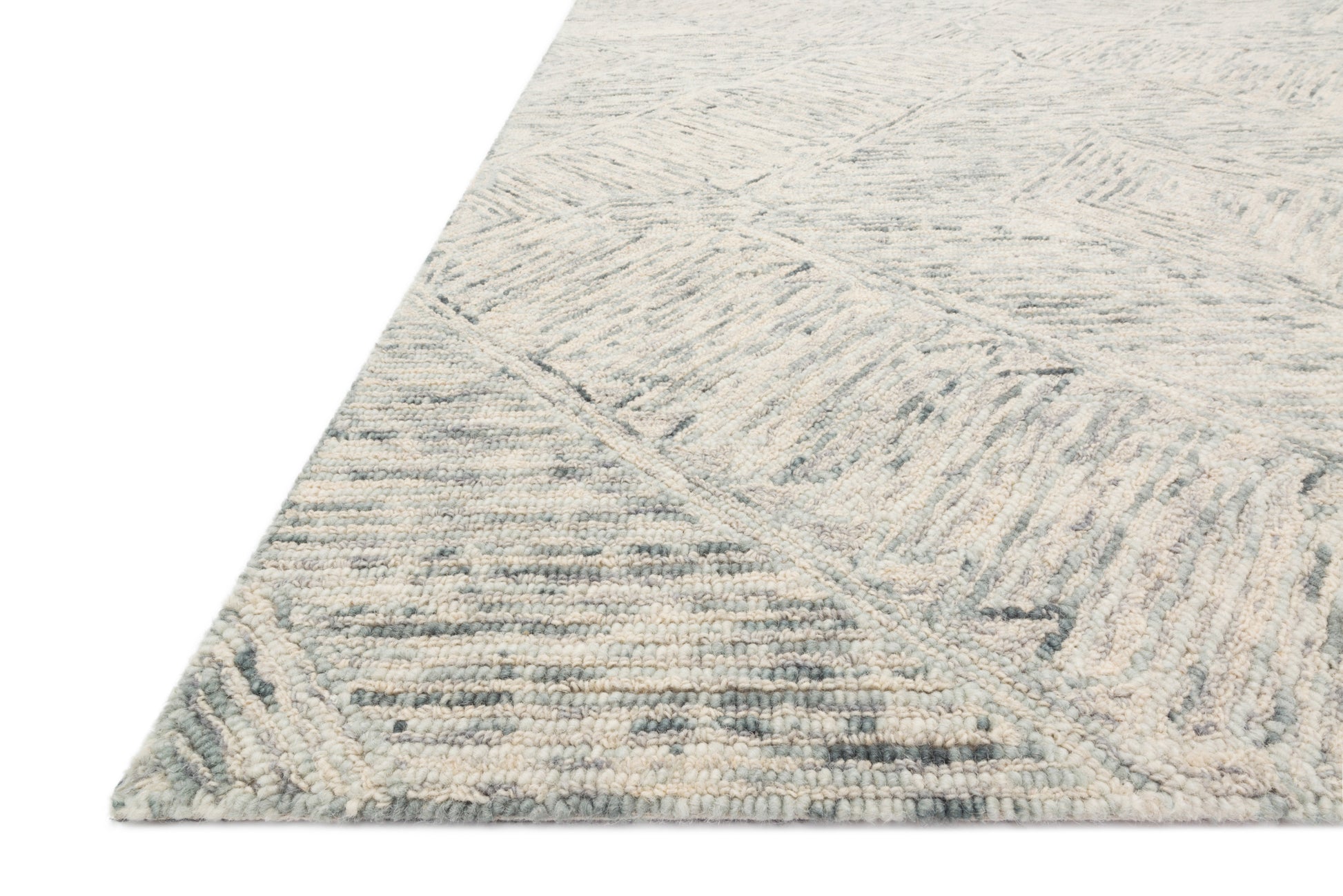 Loloi II Ziva ZV-05 Sky Contemporary Hand Tufted Rug