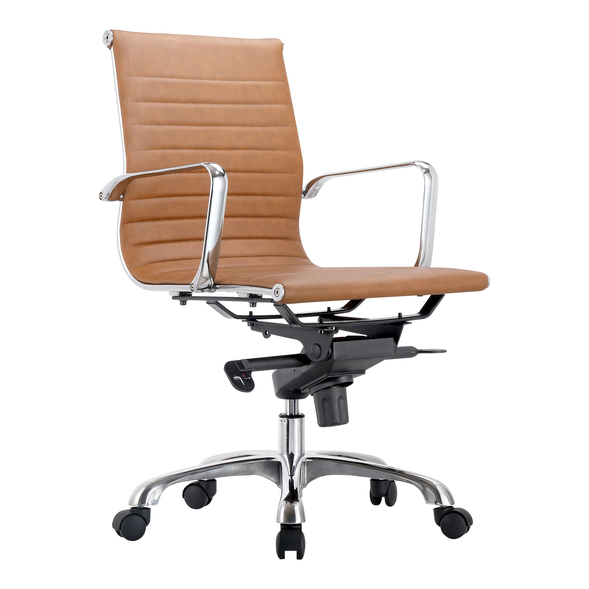 Moes Home Office Chairs Studio Brown Contemporary Furniture