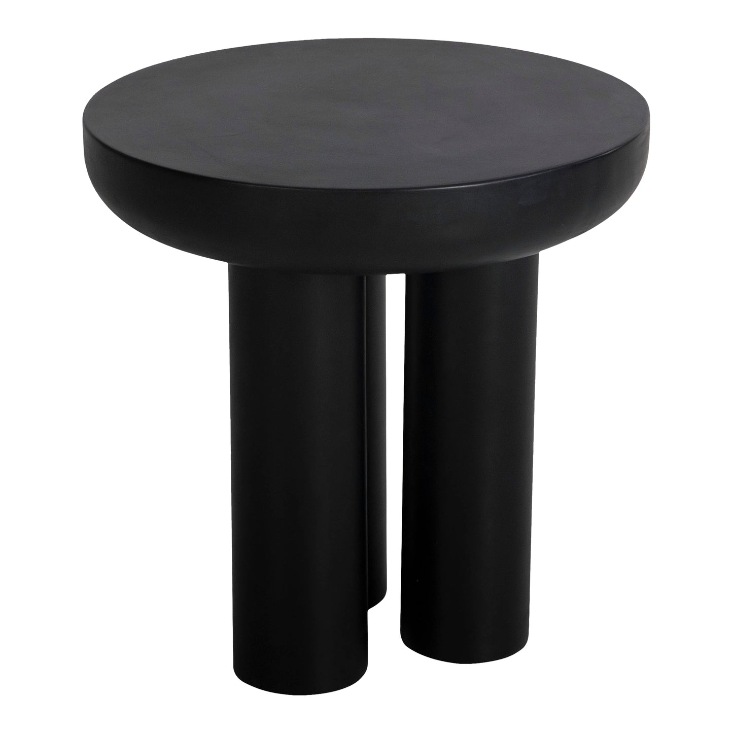 Moes Home Side Table Rocca Black Contemporary Furniture