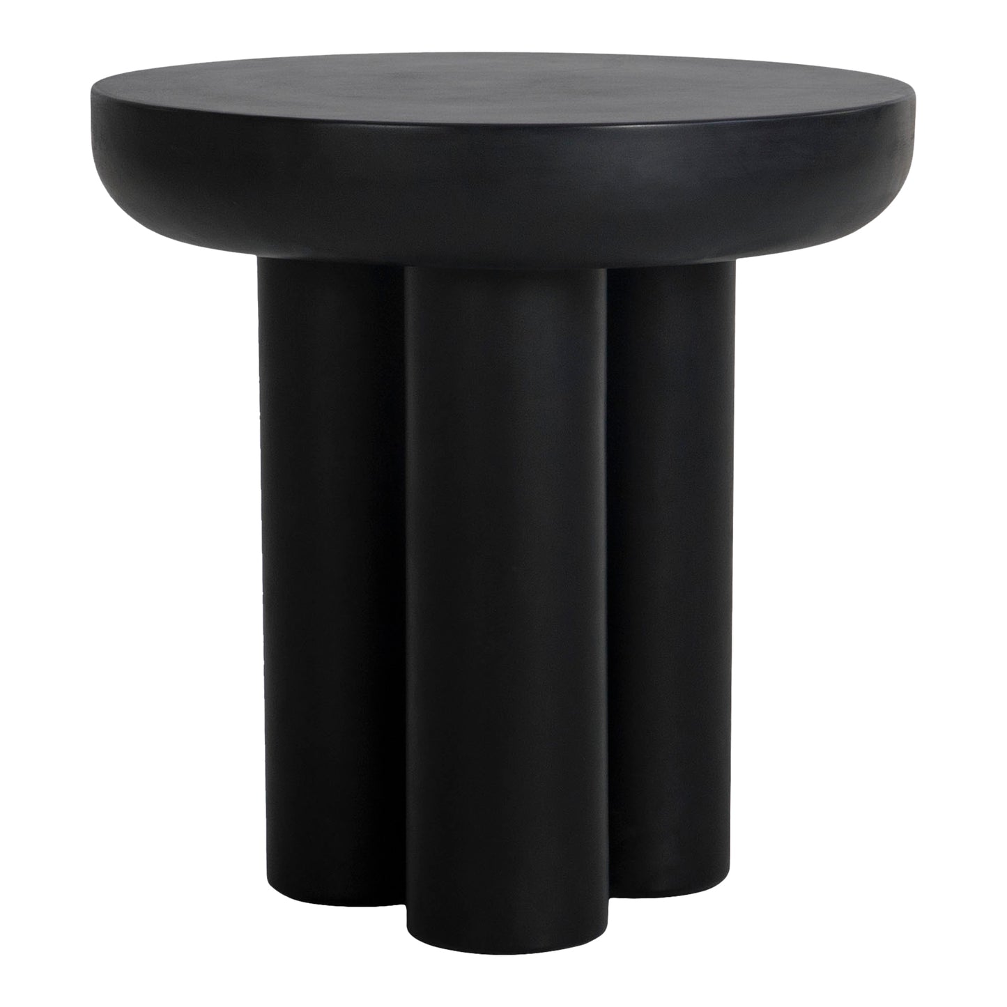 Moes Home Side Table Rocca Black Contemporary Furniture