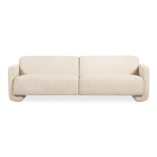 Moes Home Sofas Fallon White Contemporary Furniture