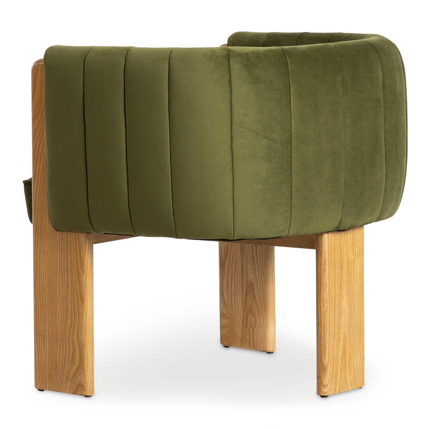 Moes Home Slipper Chairs Sofi Green Contemporary Furniture