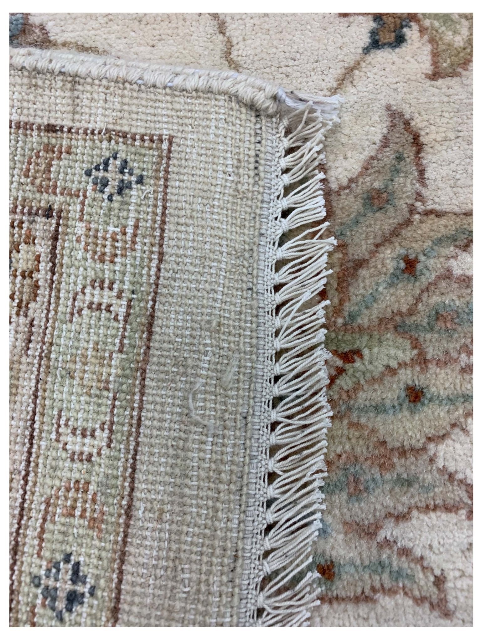 Artisan Zara Ivory Traditional Knotted Rug - Rugs - Artisan - Atlanta Designer Rugs