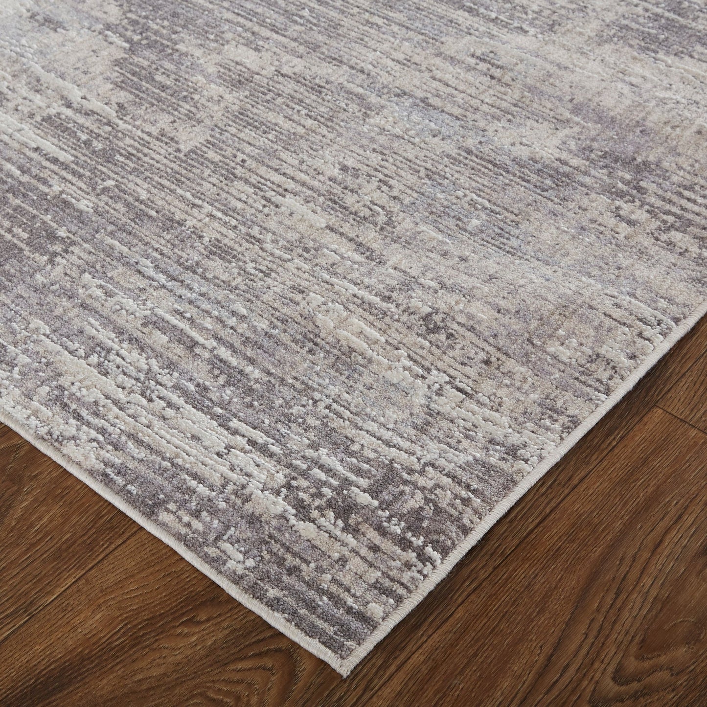 Feizy Lennon 39FYF Gray Transitional/Casual/Industrial Machine Woven Rug - Rugs - Feizy - Atlanta Designer Rugs