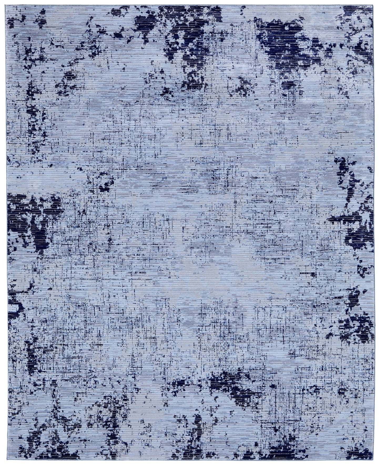 Feizy Sonora 39PLF Blue Light Blue Modern/Bohemian & Eclectic Machinemade Rug - Rugs - Feizy - Atlanta Designer Rugs